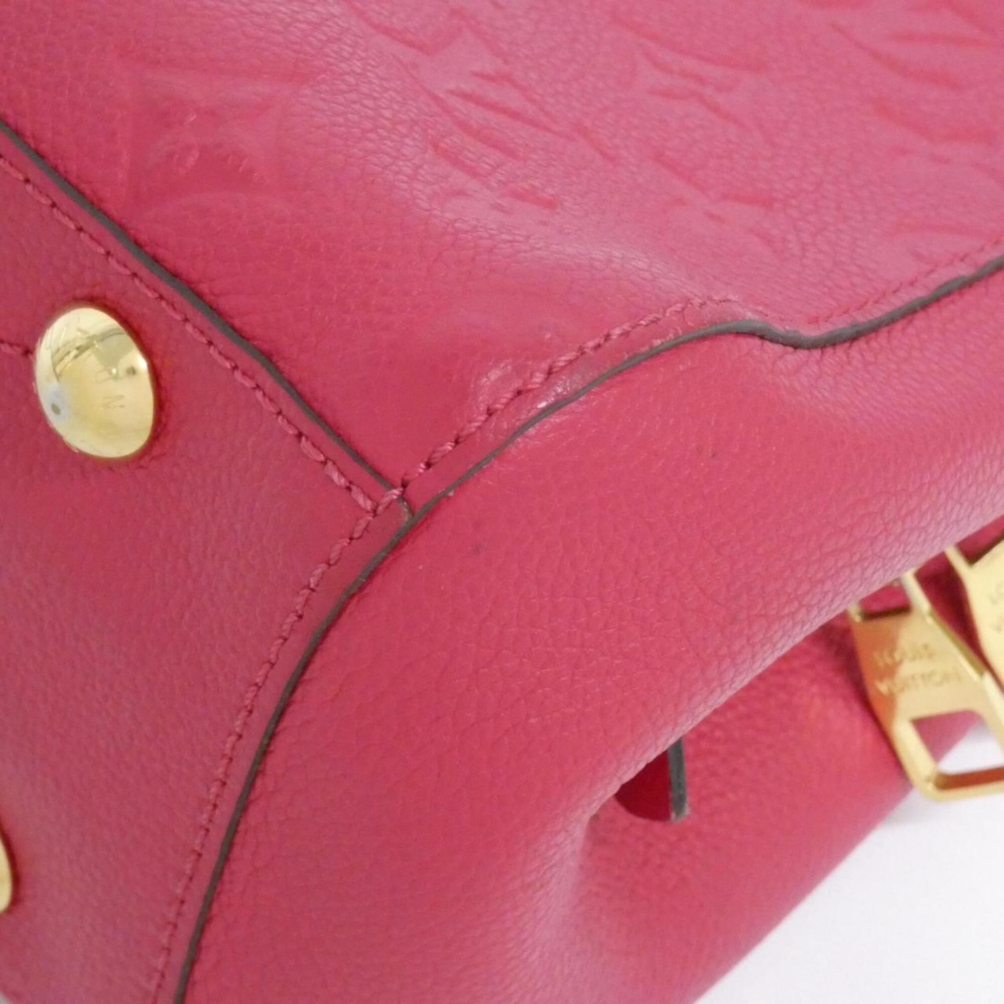 Louis Vuitton Monogram Empreinte Freesia Leather Handbag (Pre-Owned)