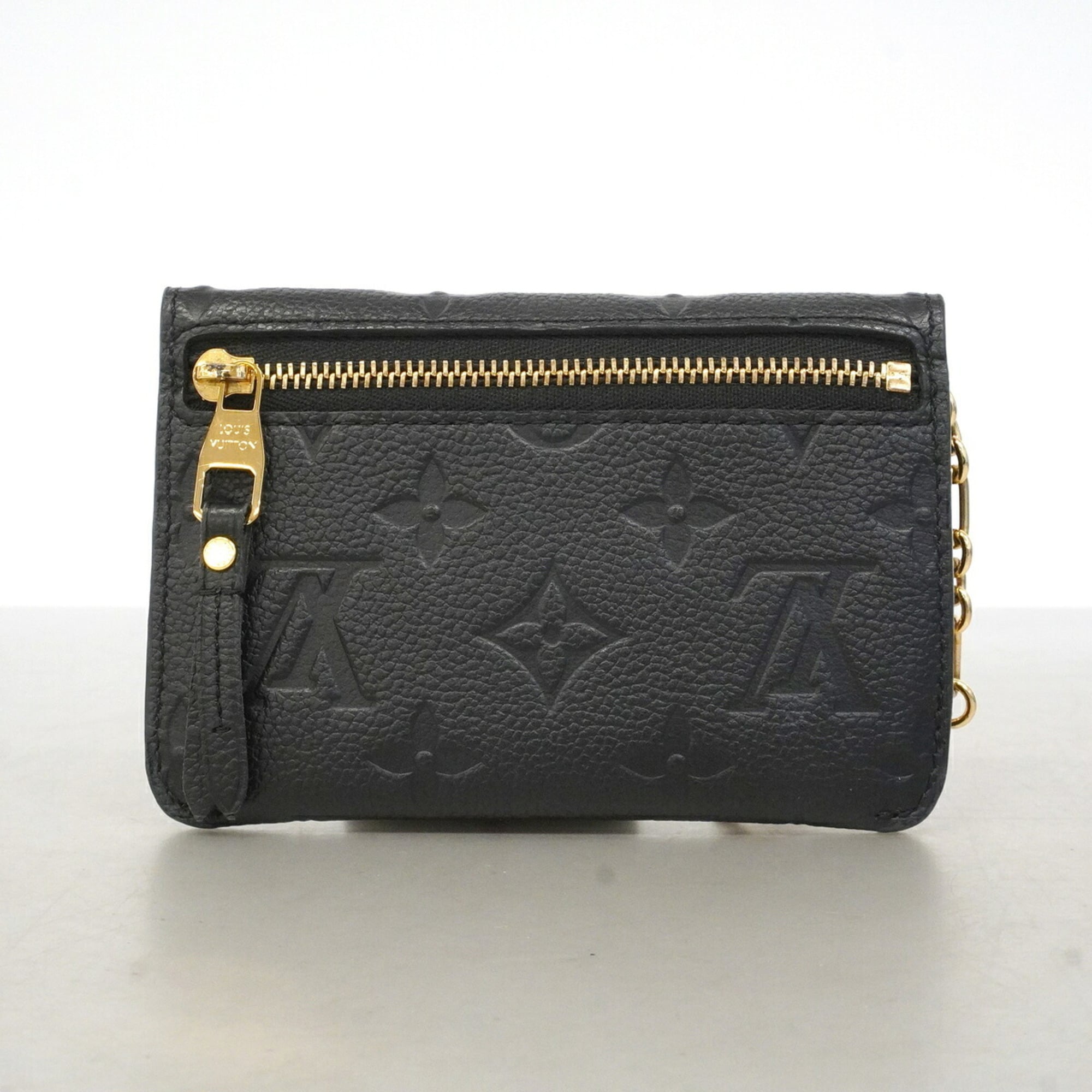 Louis Vuitton Noir Coin Purse/Coin Case (Pre-Owned)