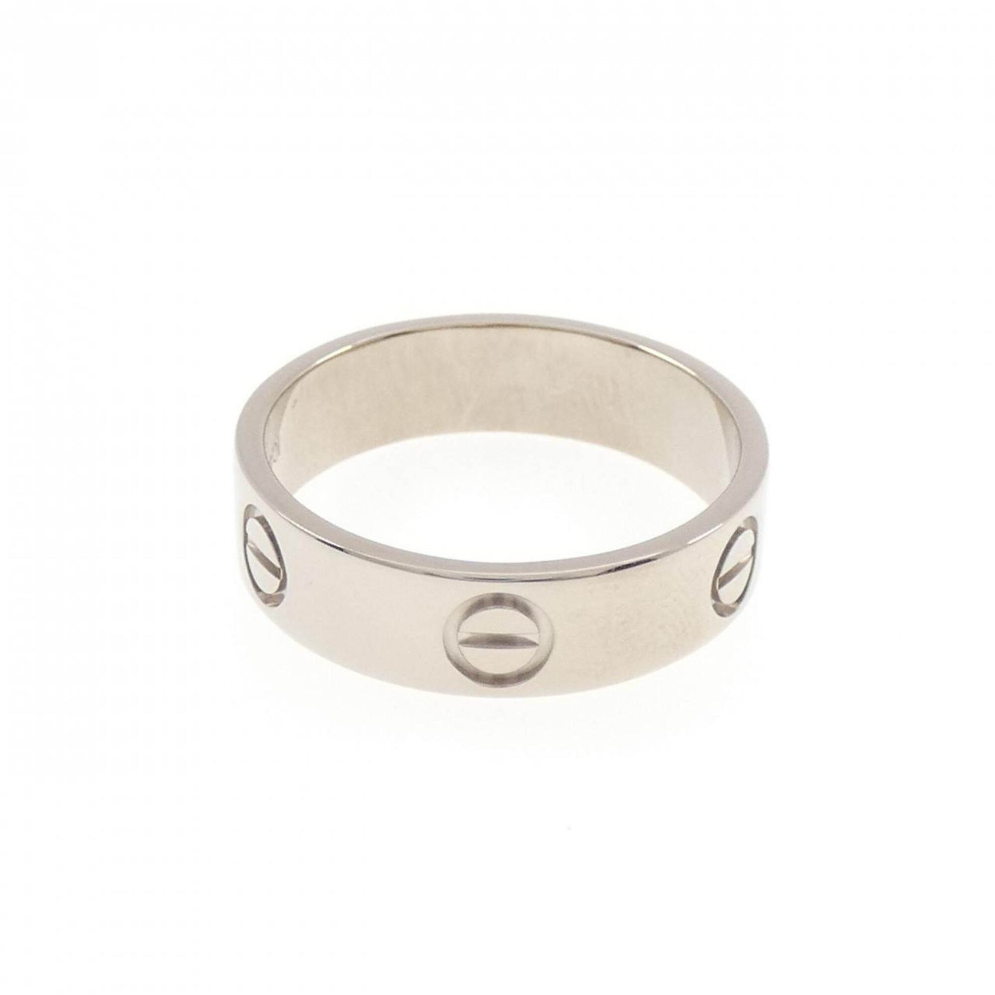 Cartier White Gold White Gold (18K) Band Ring (Pre-Owned)