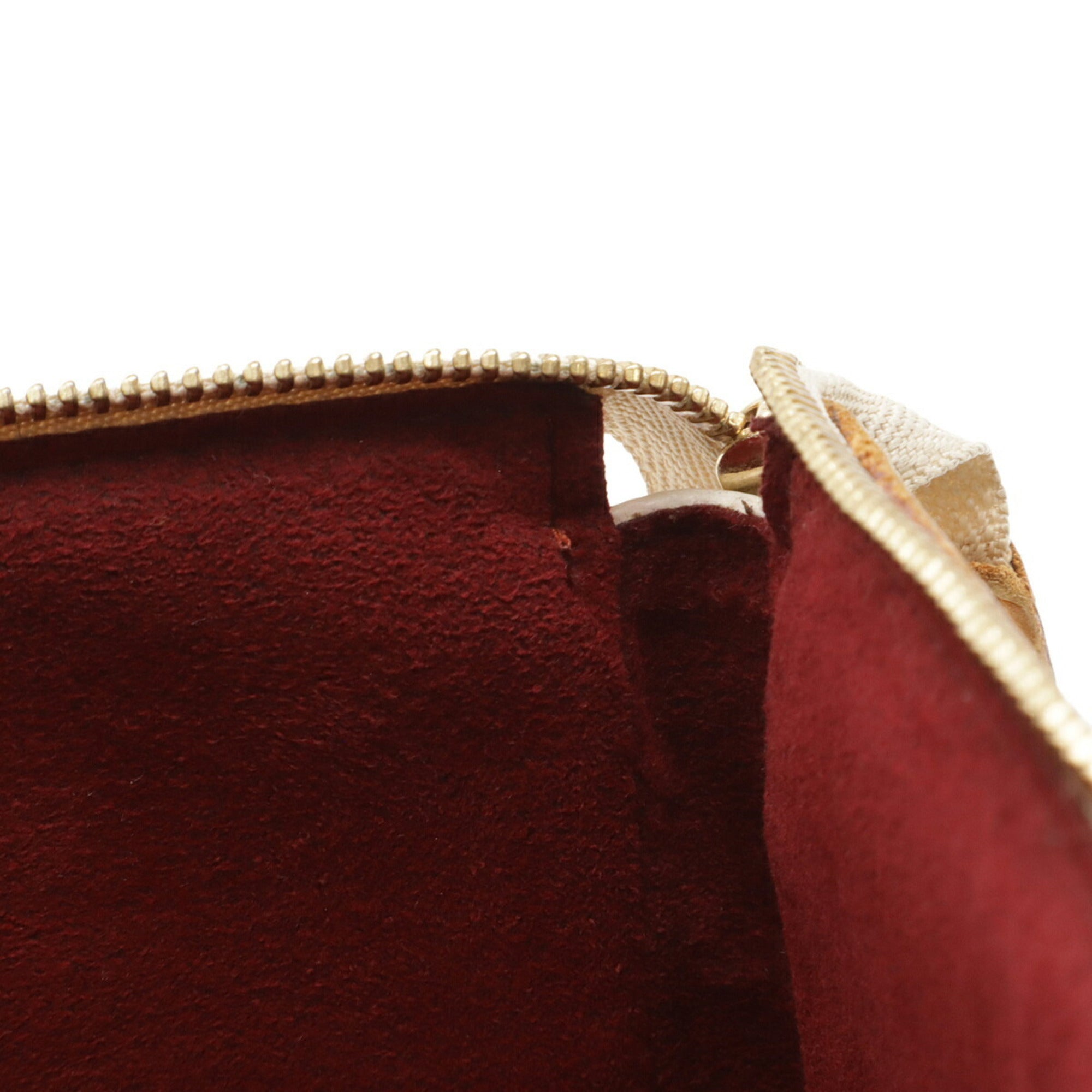 Louis Vuitton Blanc Monogram Canvas Pvc Coated Canvas Handbag Pochette Pouch (Pre-Owned)
