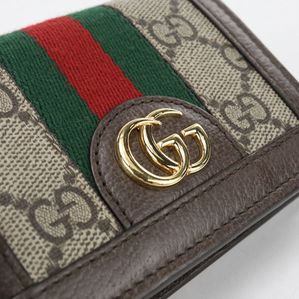 Gucci Beige Pvc Wallet (Bi-Fold) (Pre-Owned)