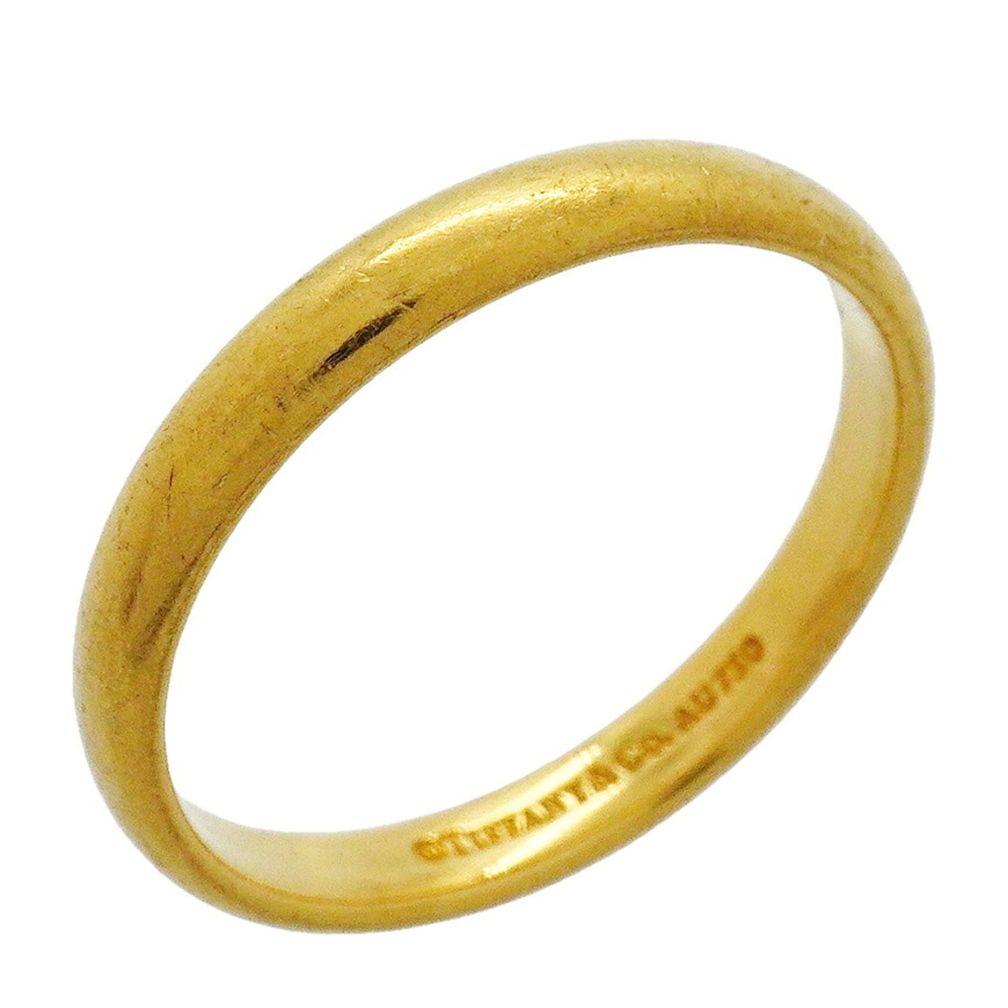 Tiffany Yellow Gold (18K) Band Ring (Pre-Owned)