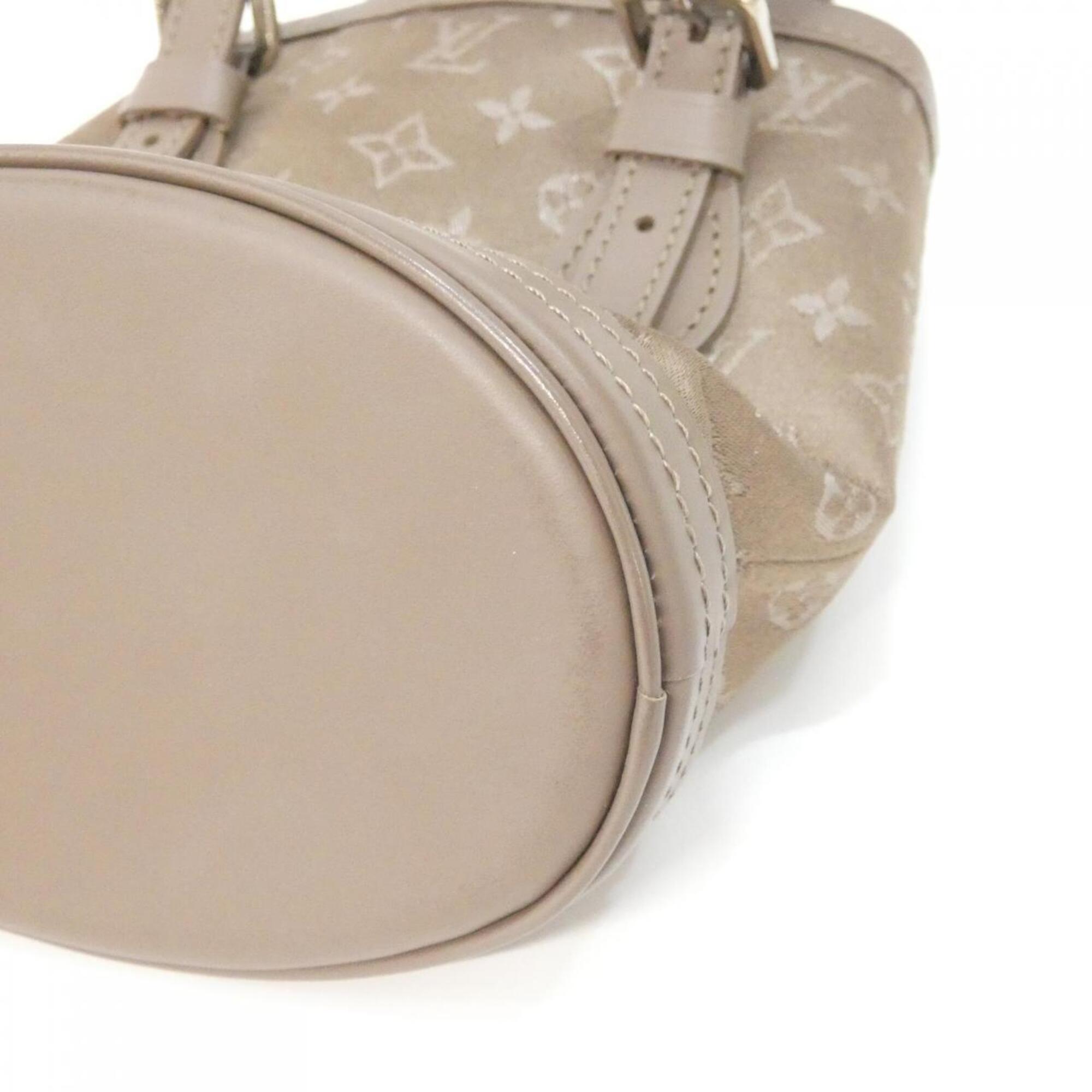 Louis Vuitton Beige Satin Handbag (Pre-Owned)