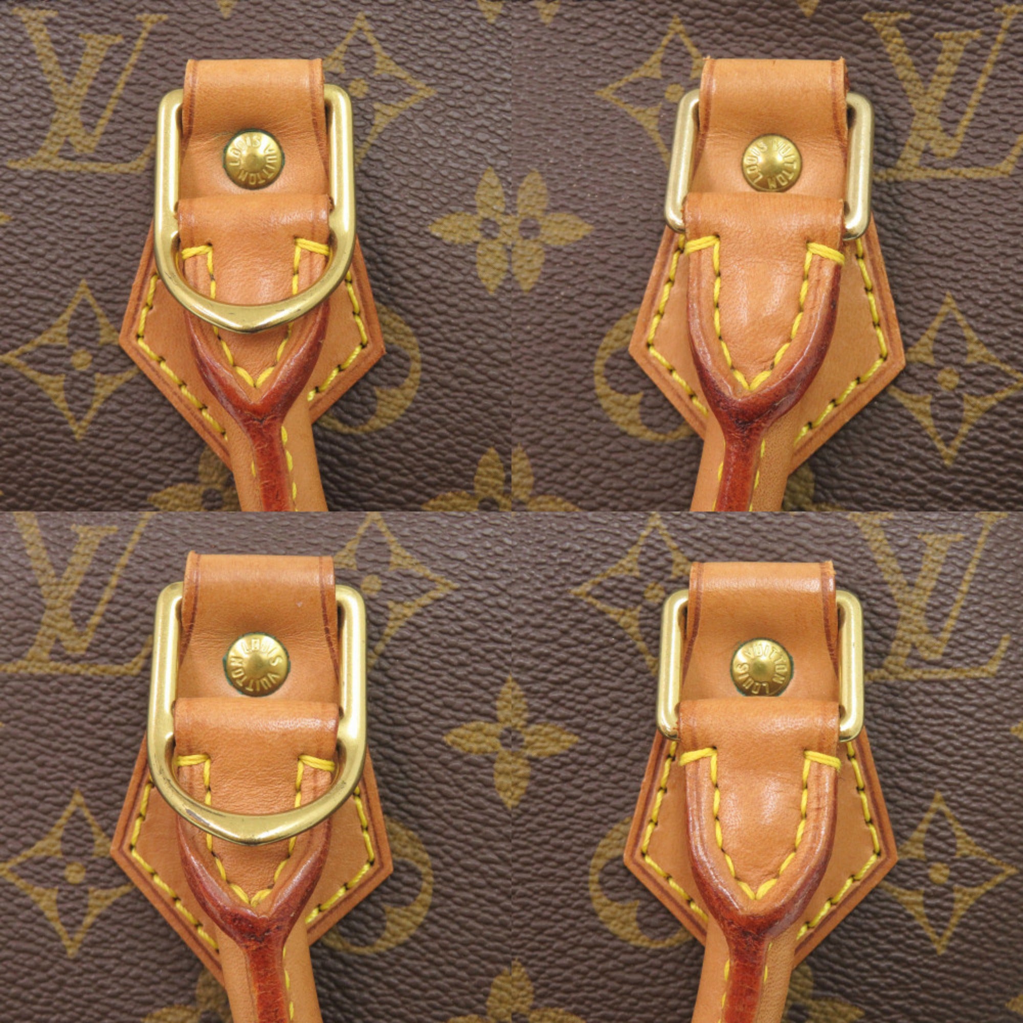 Louis Vuitton Brown Monogram Handbag (Pre-Owned)