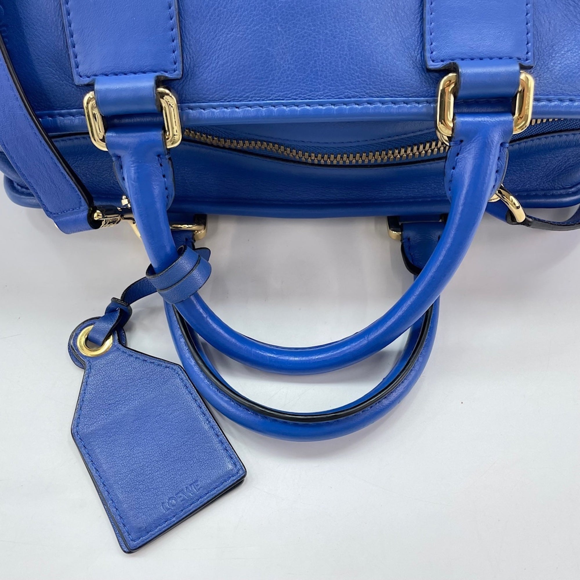Loewe Blue Handbag (Pre-Owned)