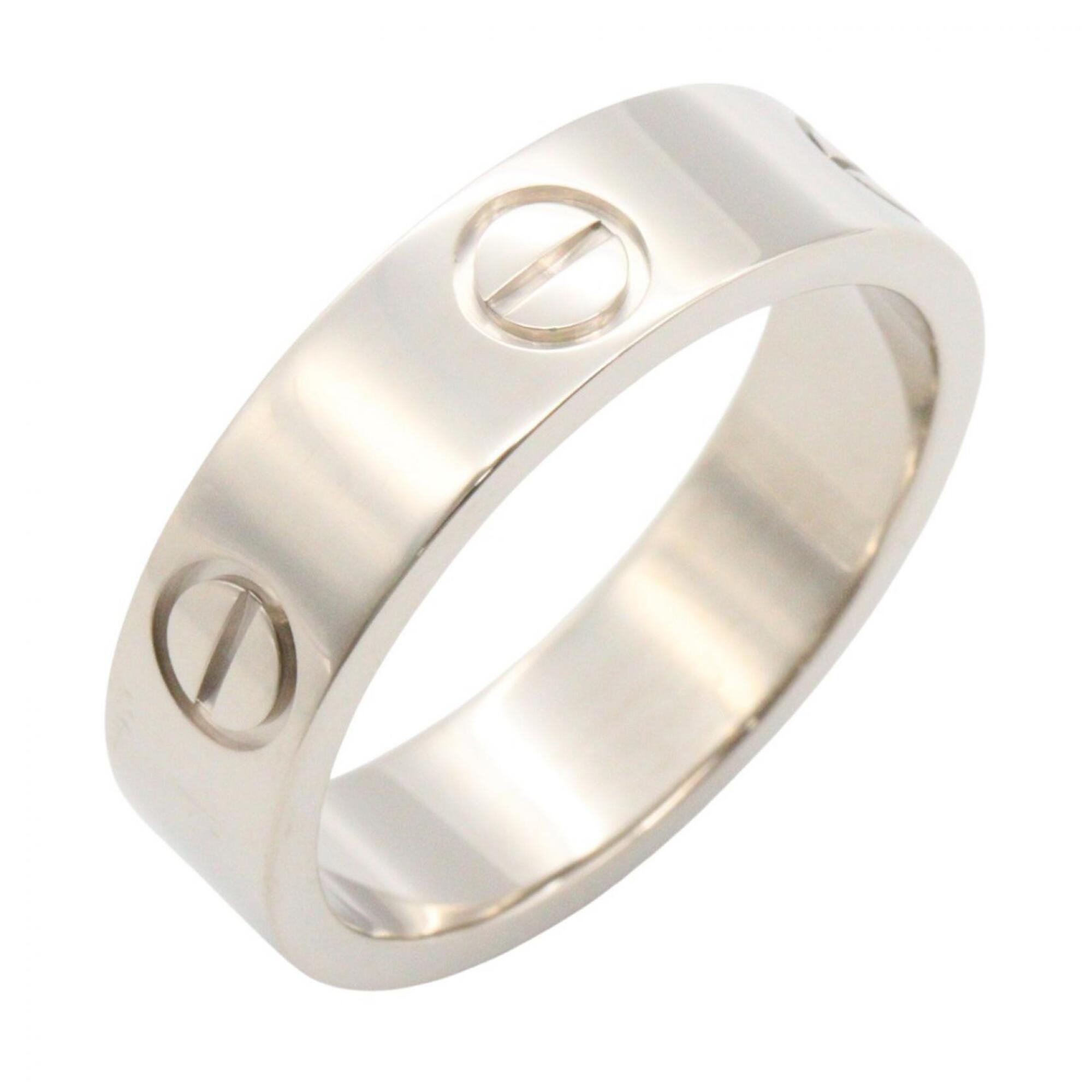 Cartier Silver White Gold (18K) Band Ring (Pre-Owned)