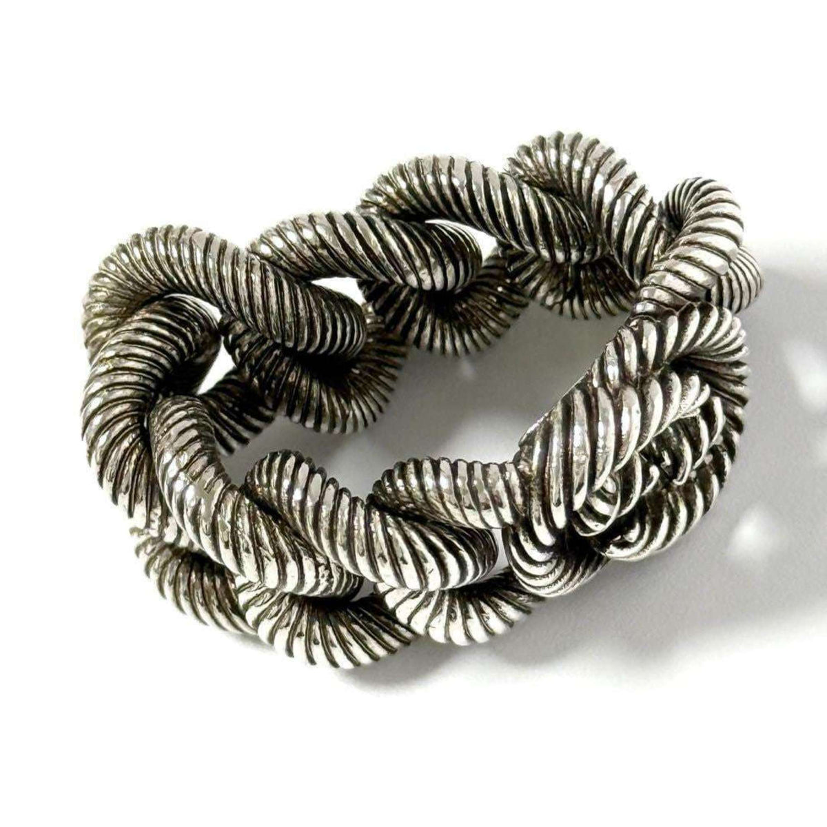 Gucci Silver 925 Band Ring (Pre-Owned)