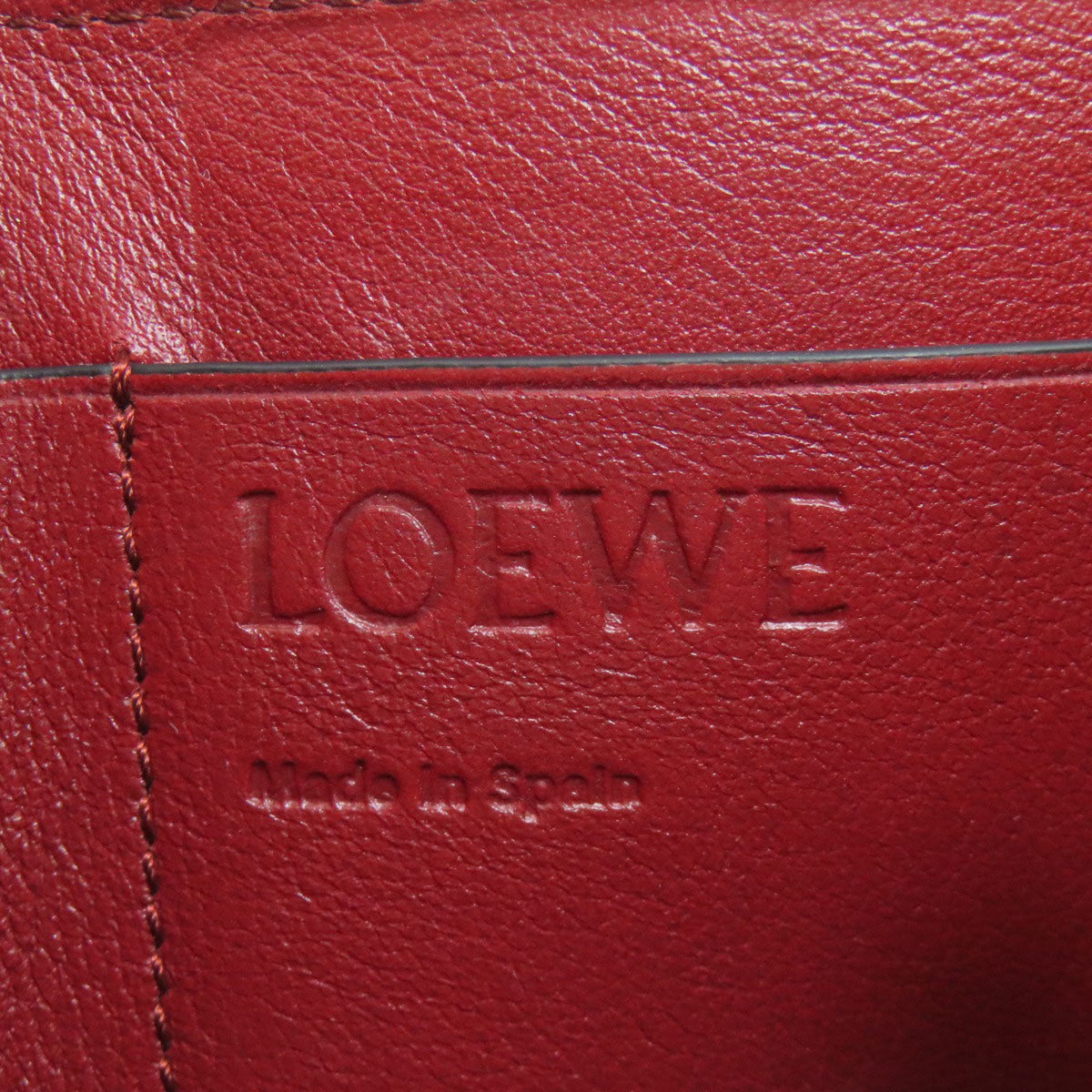 Loewe Brown Leather Wallet (Bi-Fold) (Pre-Owned)