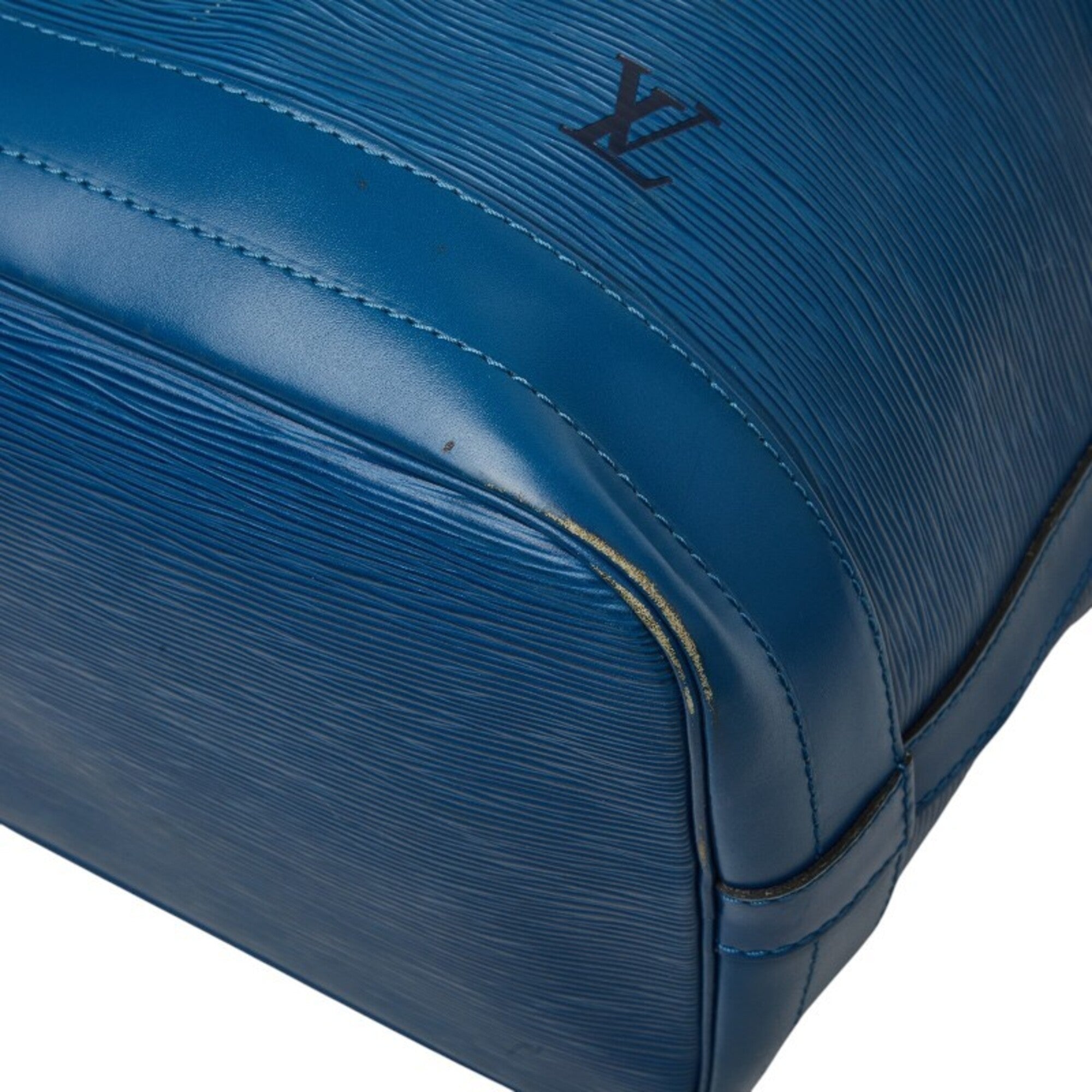 Louis Vuitton Toledo Blue Pvc Leather Shoulder Bag (Pre-Owned)