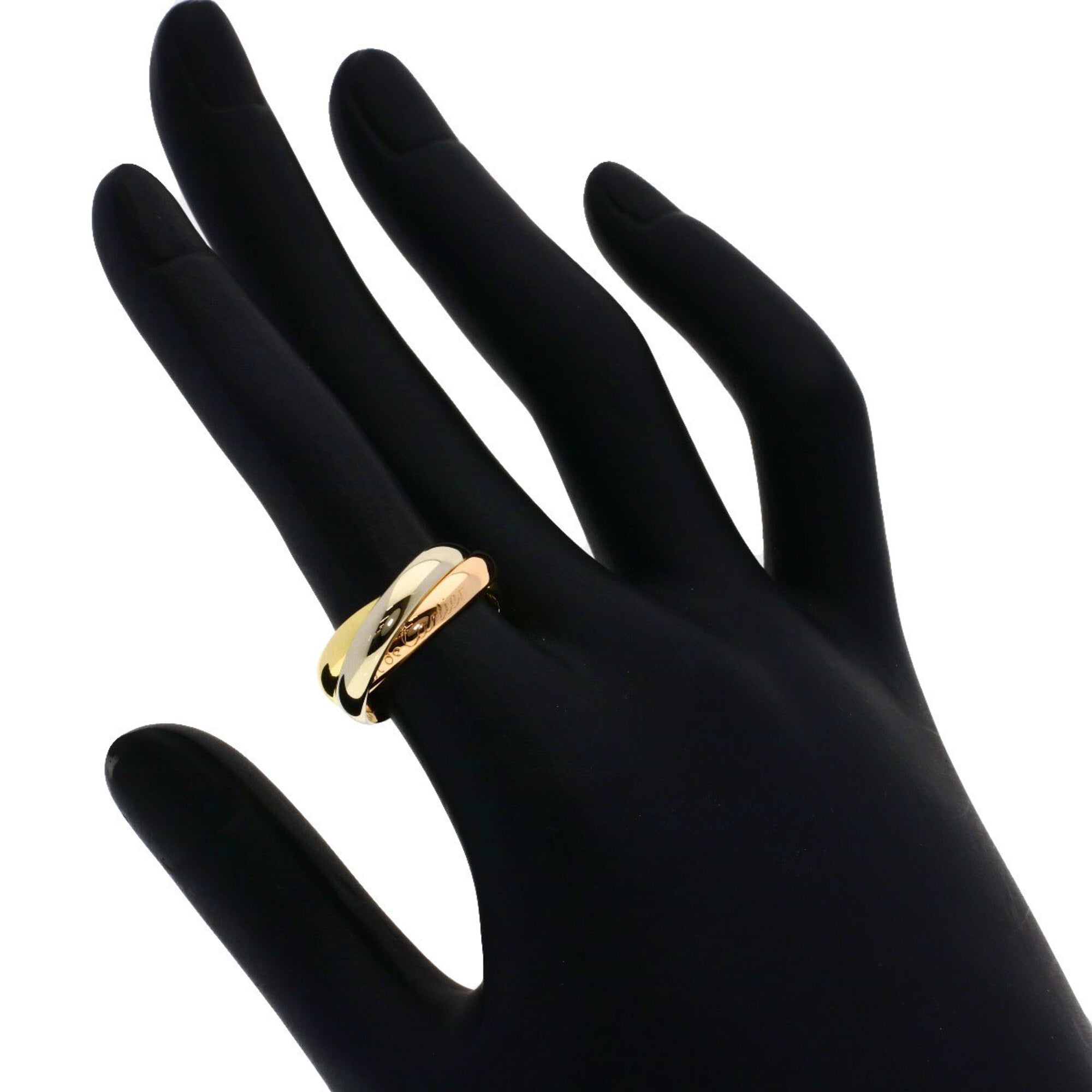 Cartier Yellow Gold (18K) Pink Gold (18K) White Gold (18K) Band Ring (Pre-Owned)