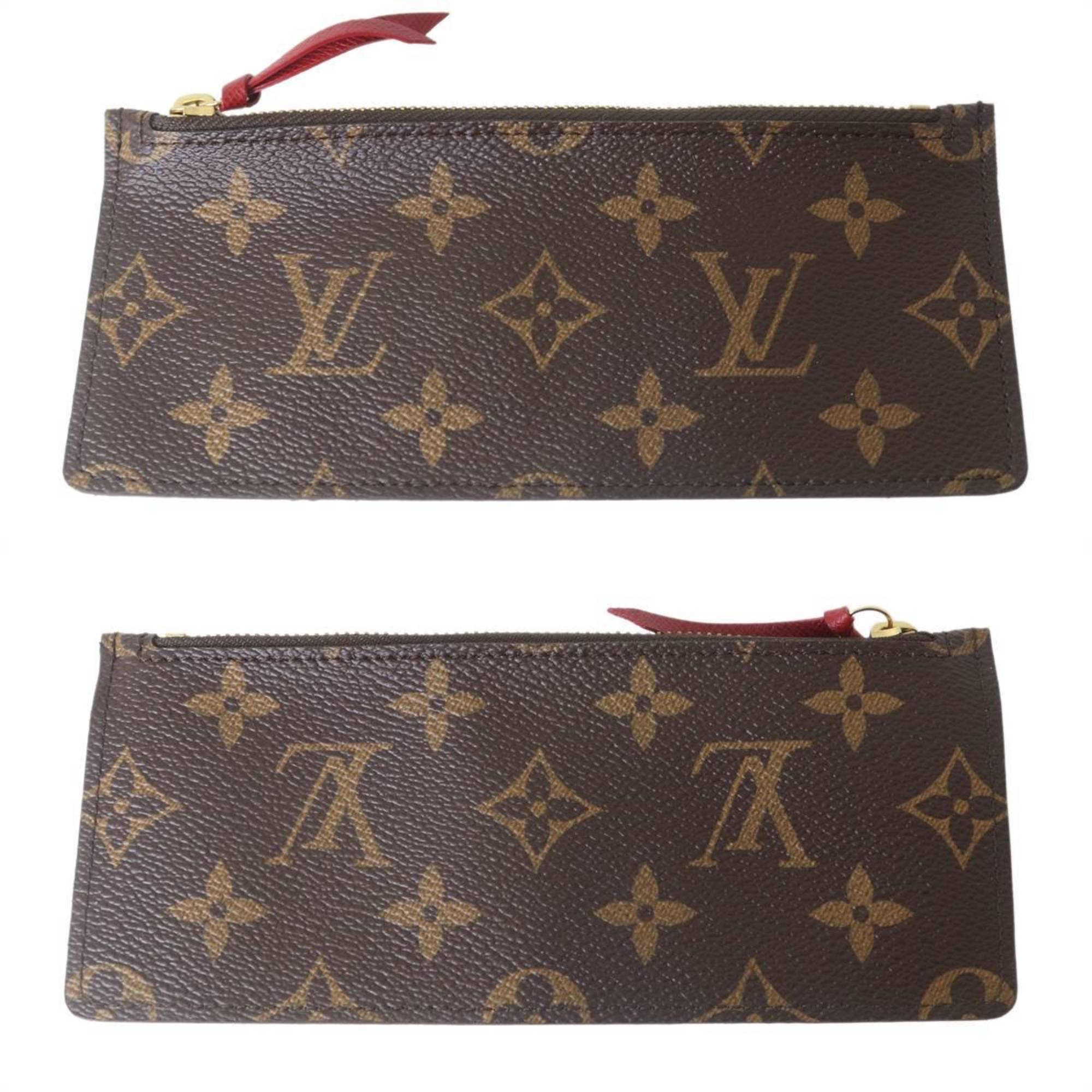 Louis Vuitton Monogram Fuchsia Monogram Long Wallet (Bi-Fold) (Pre-Owned)