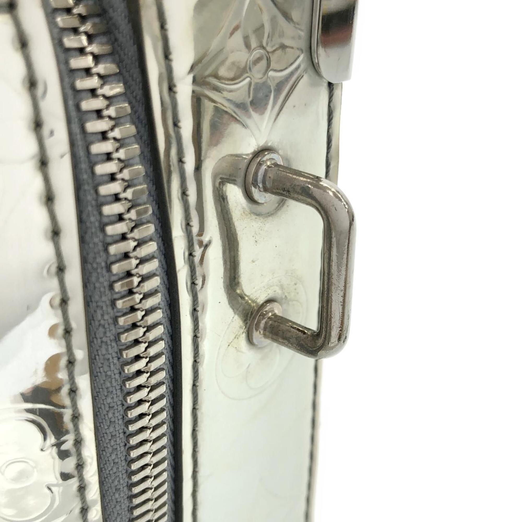 Louis Vuitton Silver Pvc Shoulder Bag (Pre-Owned)