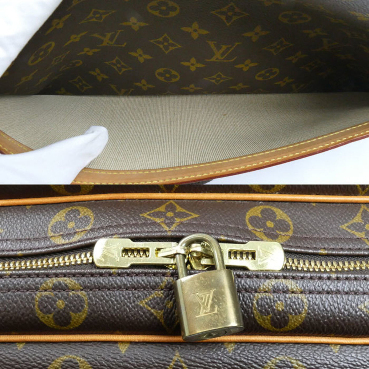 Louis Vuitton Brown Monogram Shoulder Bag (Pre-Owned)