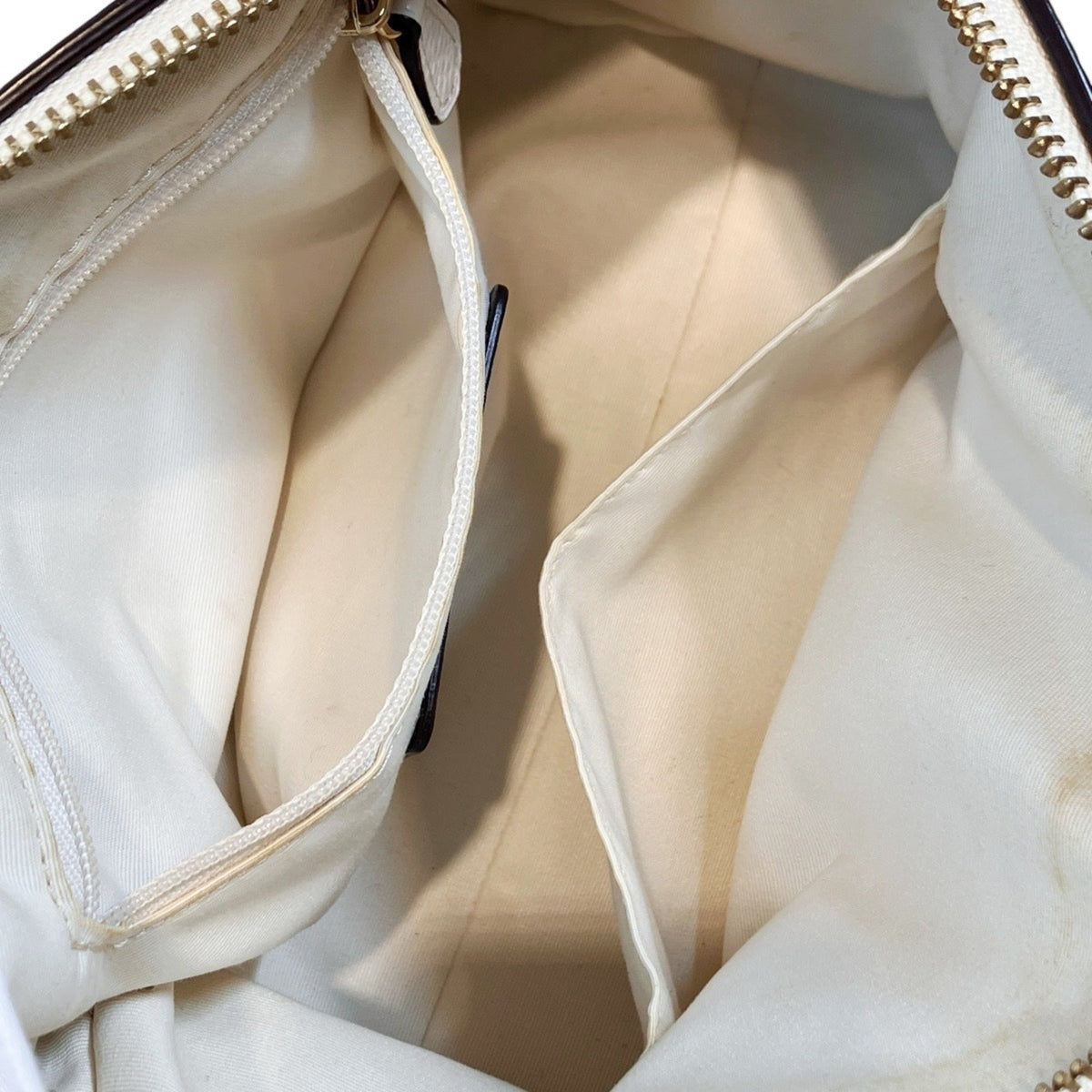 Coach White Leather Handbag (Pre-Owned)