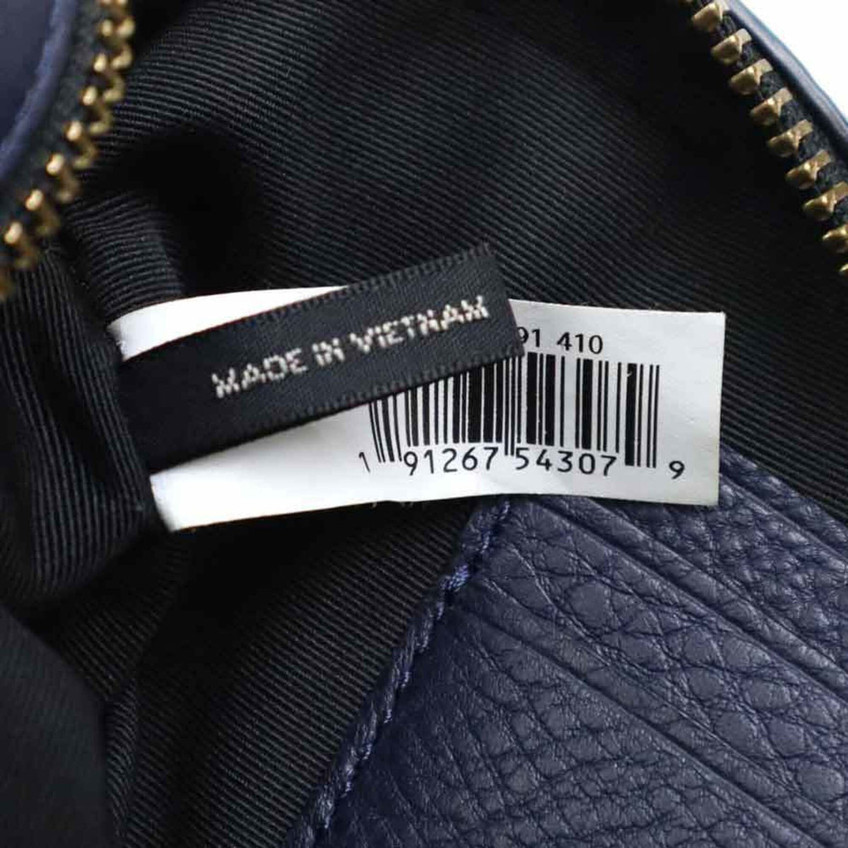 Marc Jacobs Navy Leather Handbag (Pre-Owned)