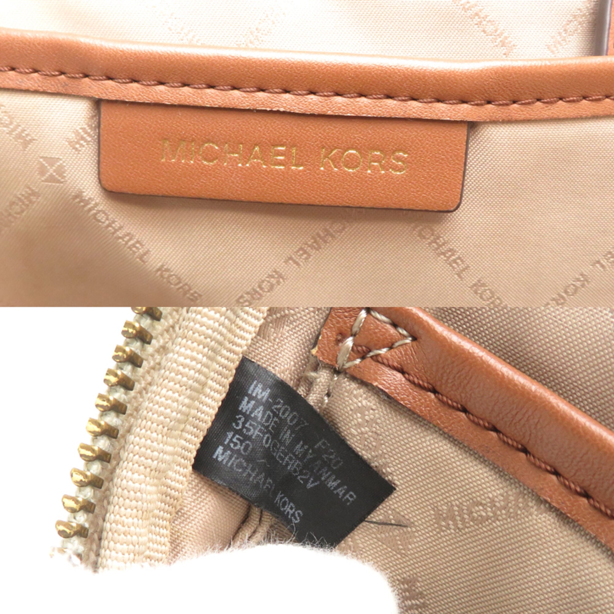 Michael Kors White Pvc Leather (Pre-Owned)