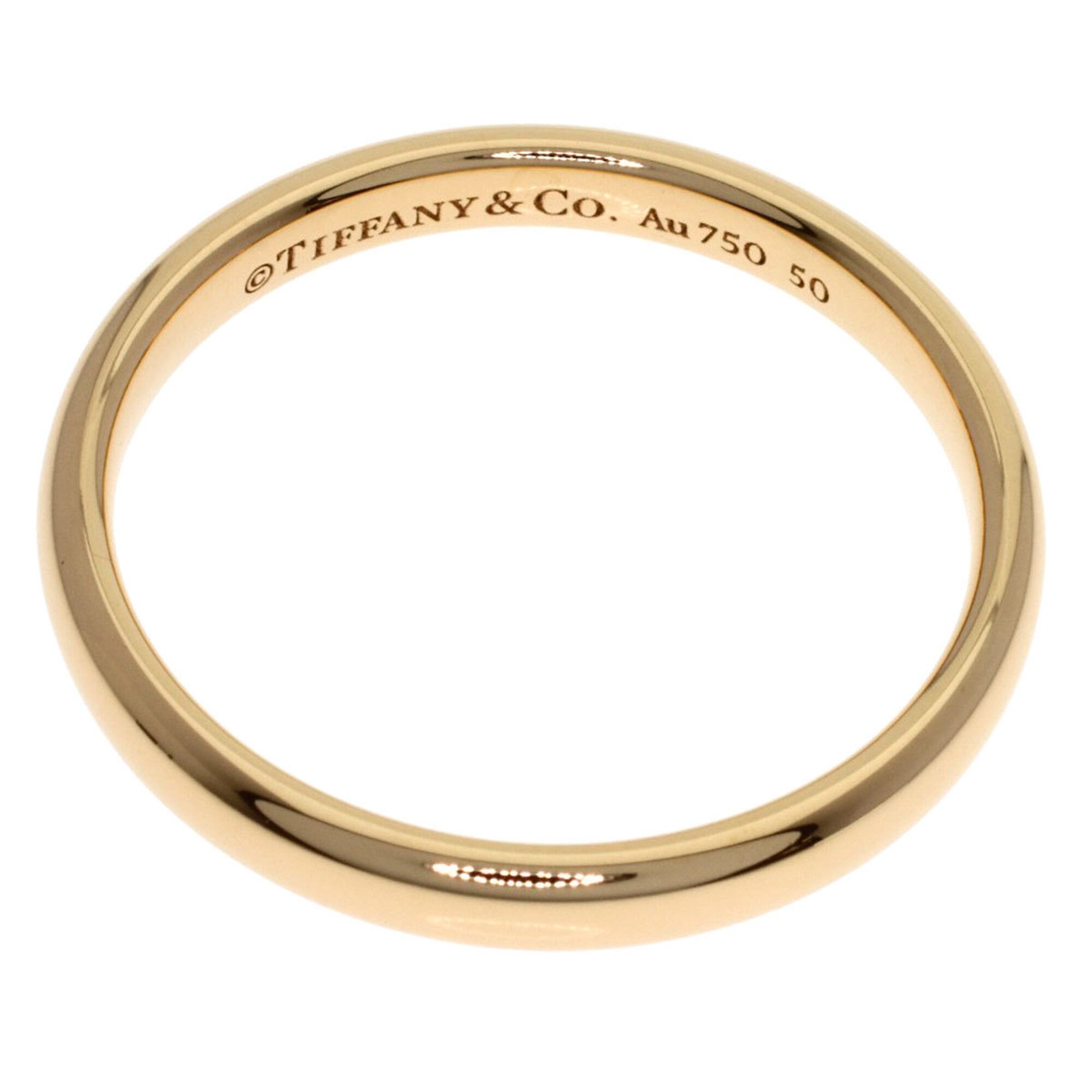 Tiffany Pink Gold (18K) Band Ring (Pre-Owned)