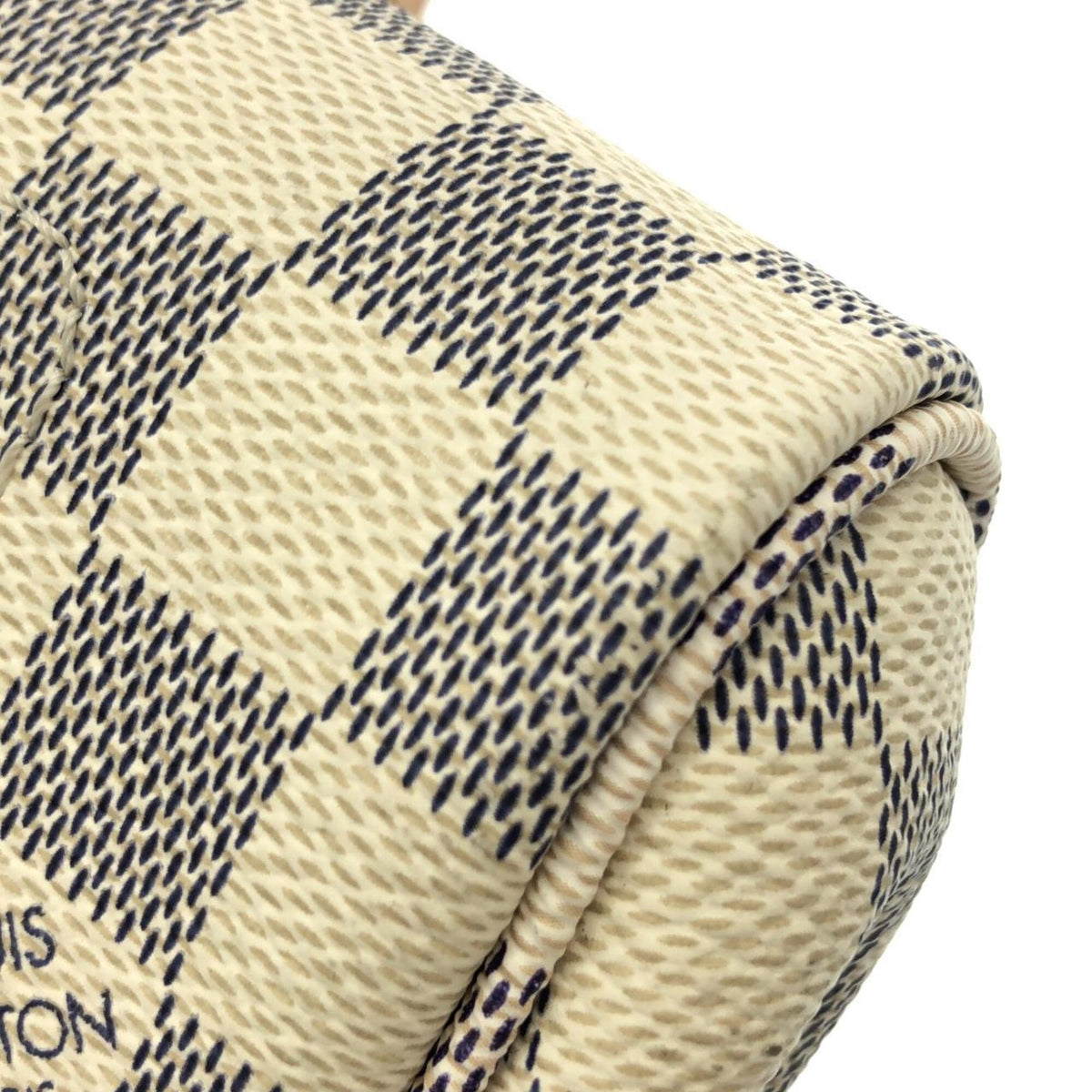 Louis Vuitton Azur Coated Canvas Shoulder Bag (Pre-Owned)