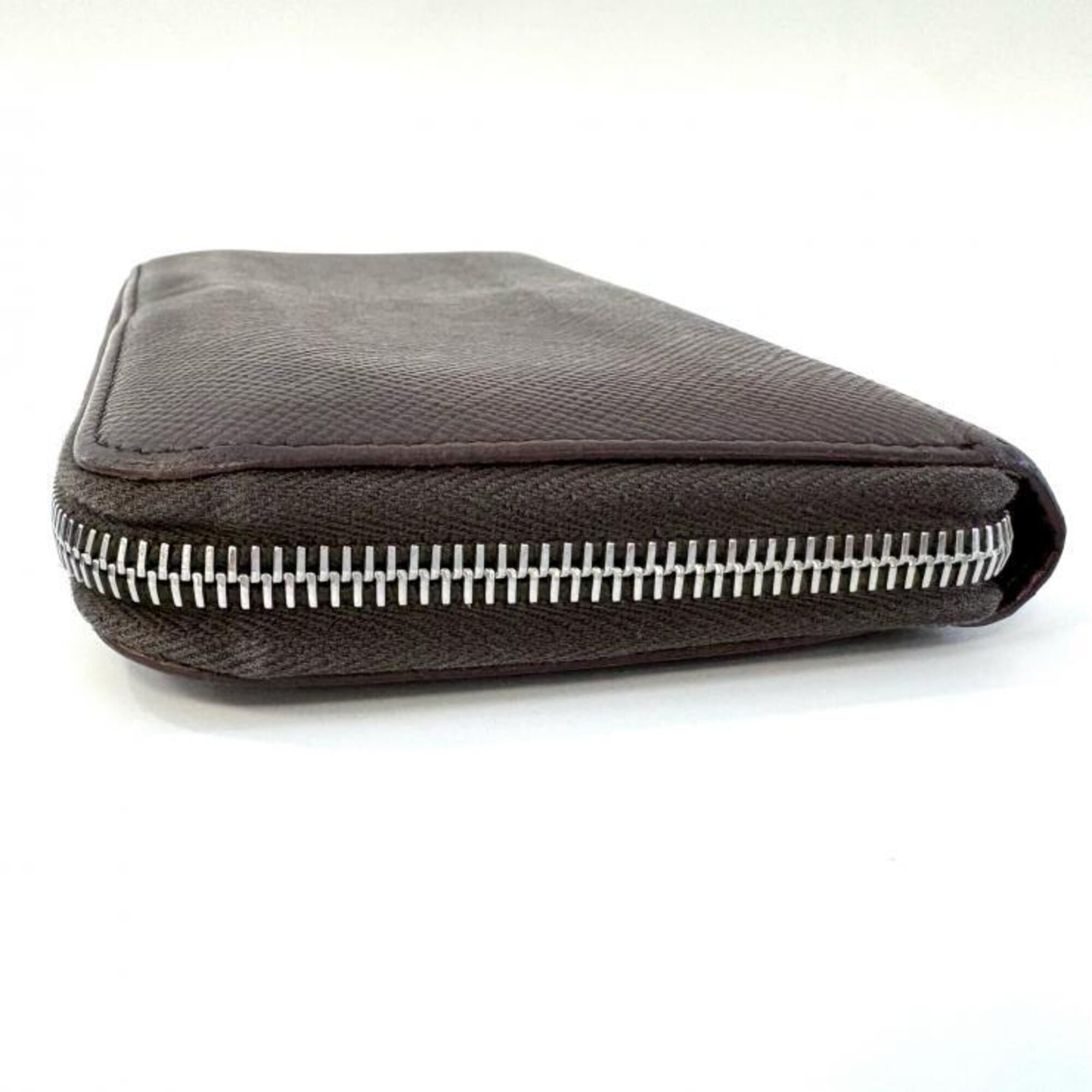Prada Brown Saffiano Long Wallet (Bi-Fold) (Pre-Owned)