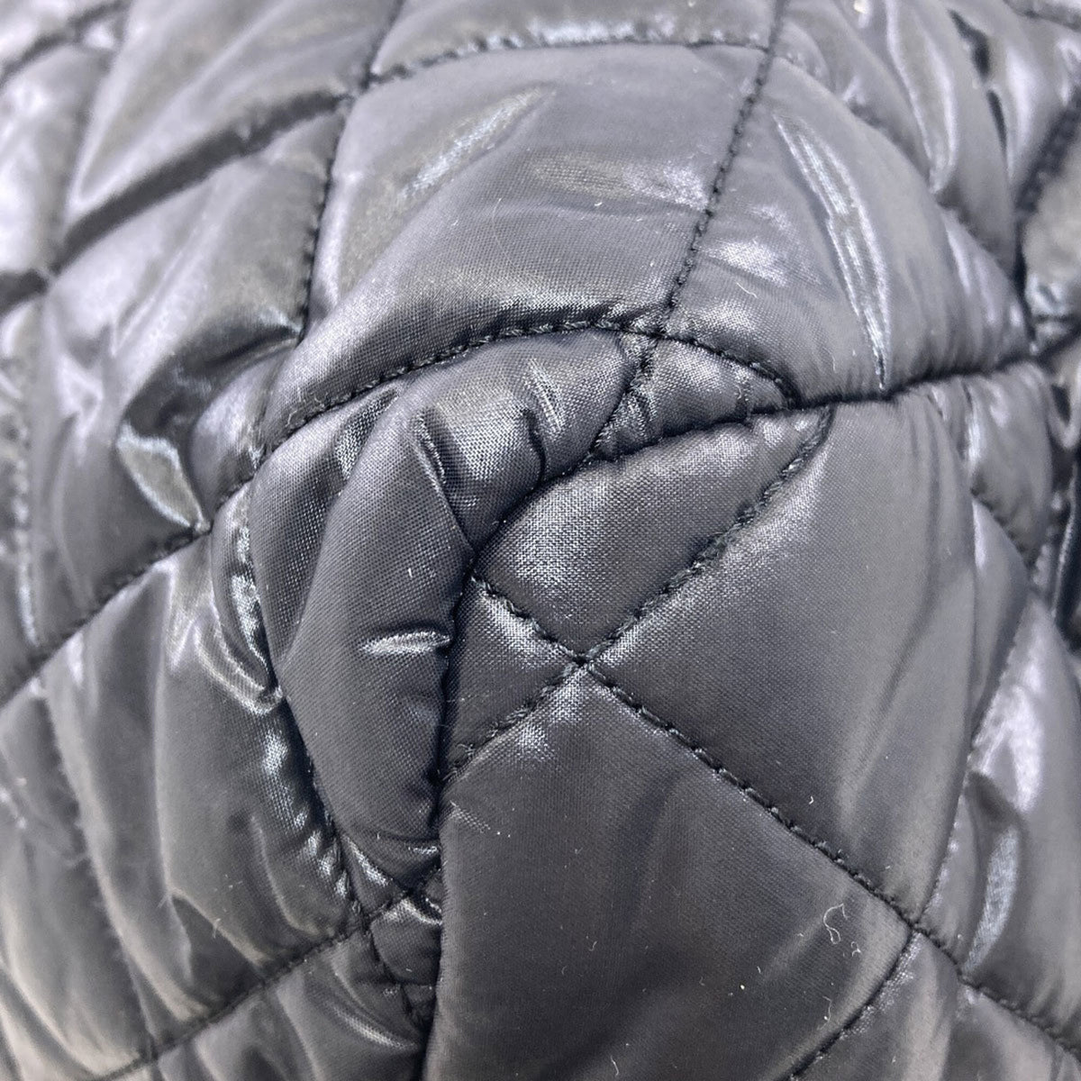 Chanel Black Nylon Boston Bag (Pre-Owned)