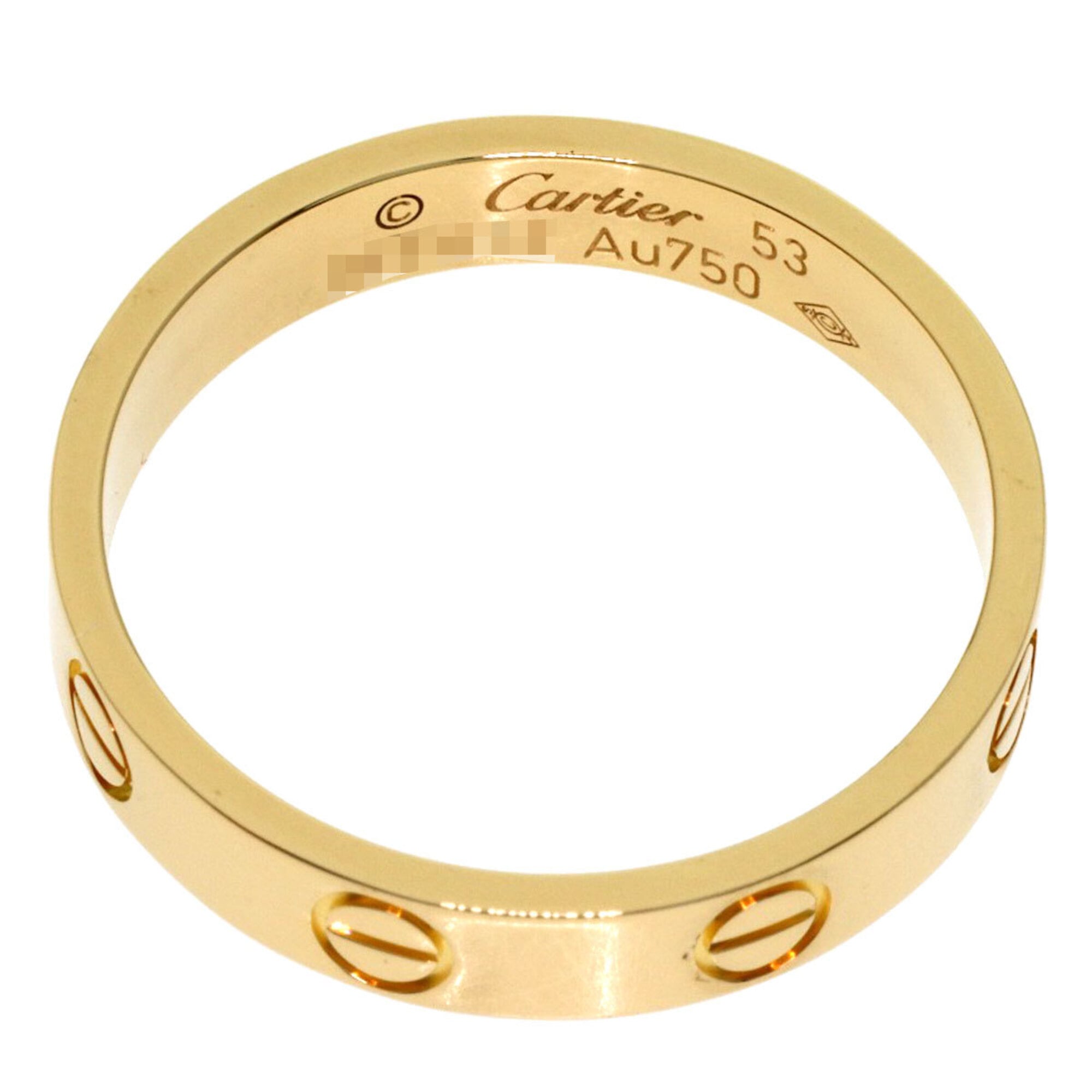 Cartier Yellow Gold (18K) Band Ring (Pre-Owned)