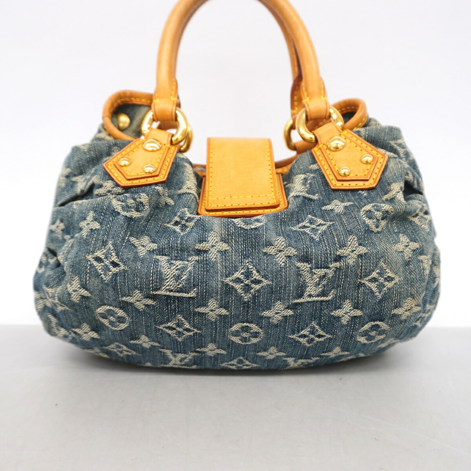 Louis Vuitton Blue Handbag (Pre-Owned)