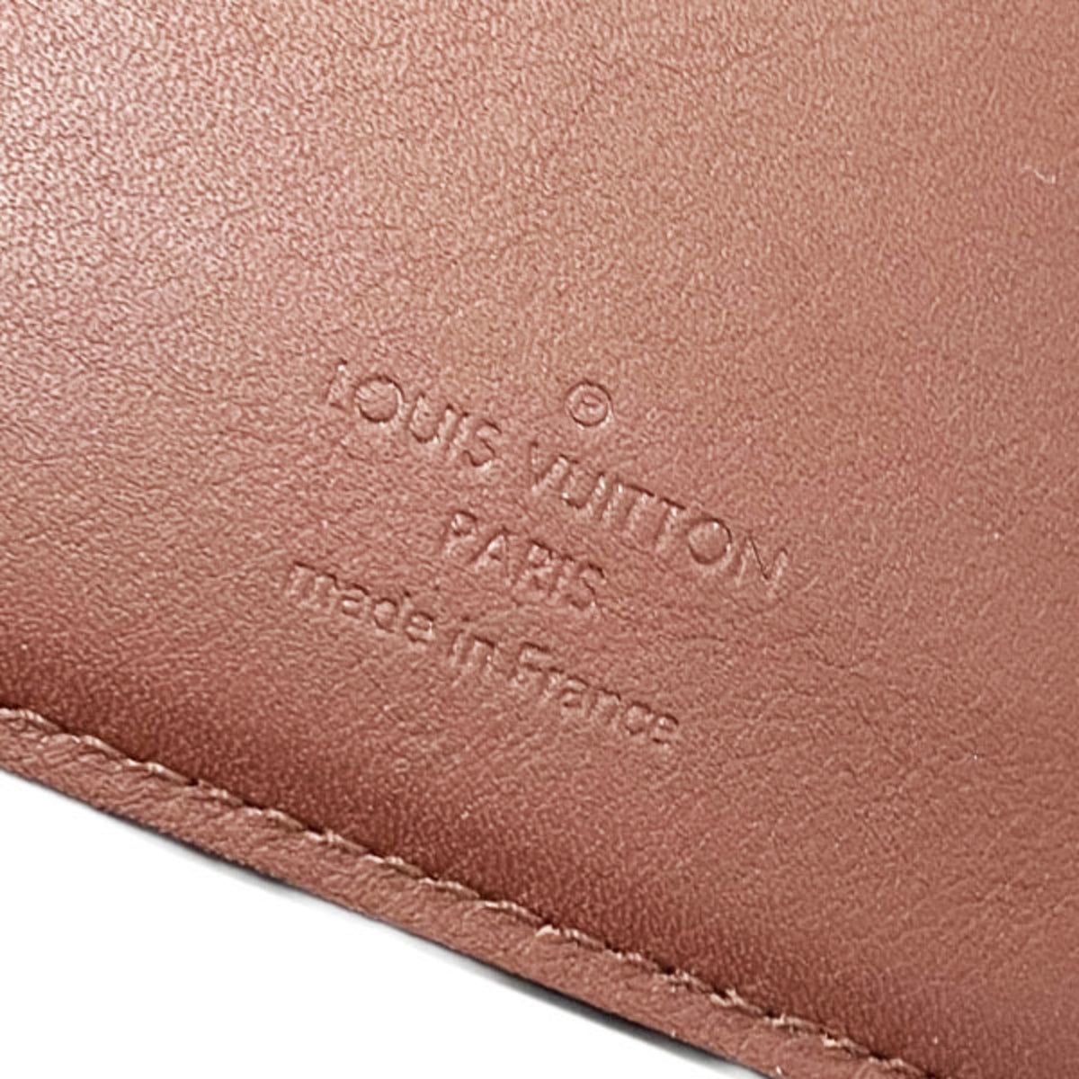 Louis Vuitton Brown Ombre Leather Long Wallet (Bi-Fold) (Pre-Owned)