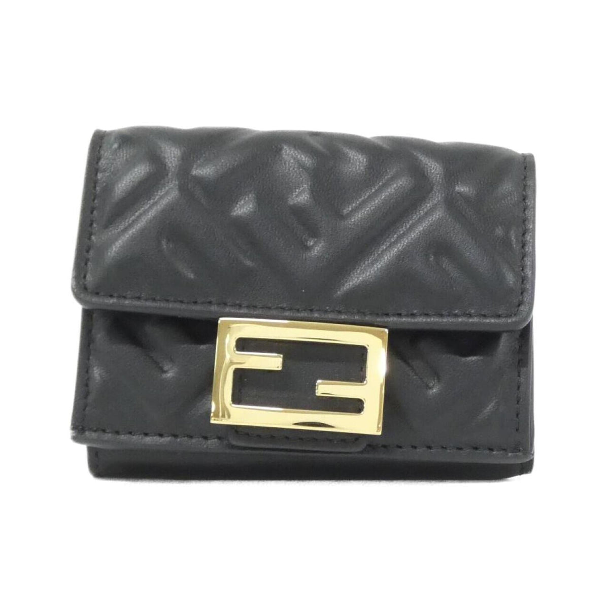 Fendi Leather Wallet (Tri-Fold) (Pre-Owned)