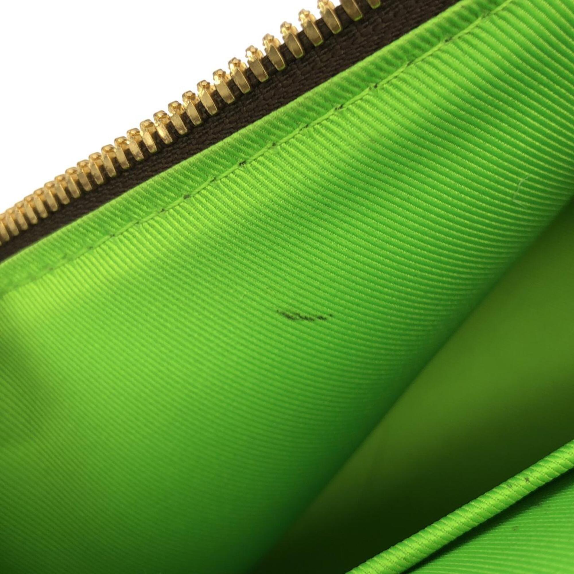 Louis Vuitton Monogram Marron Coated Canvas Handbag (Pre-Owned)