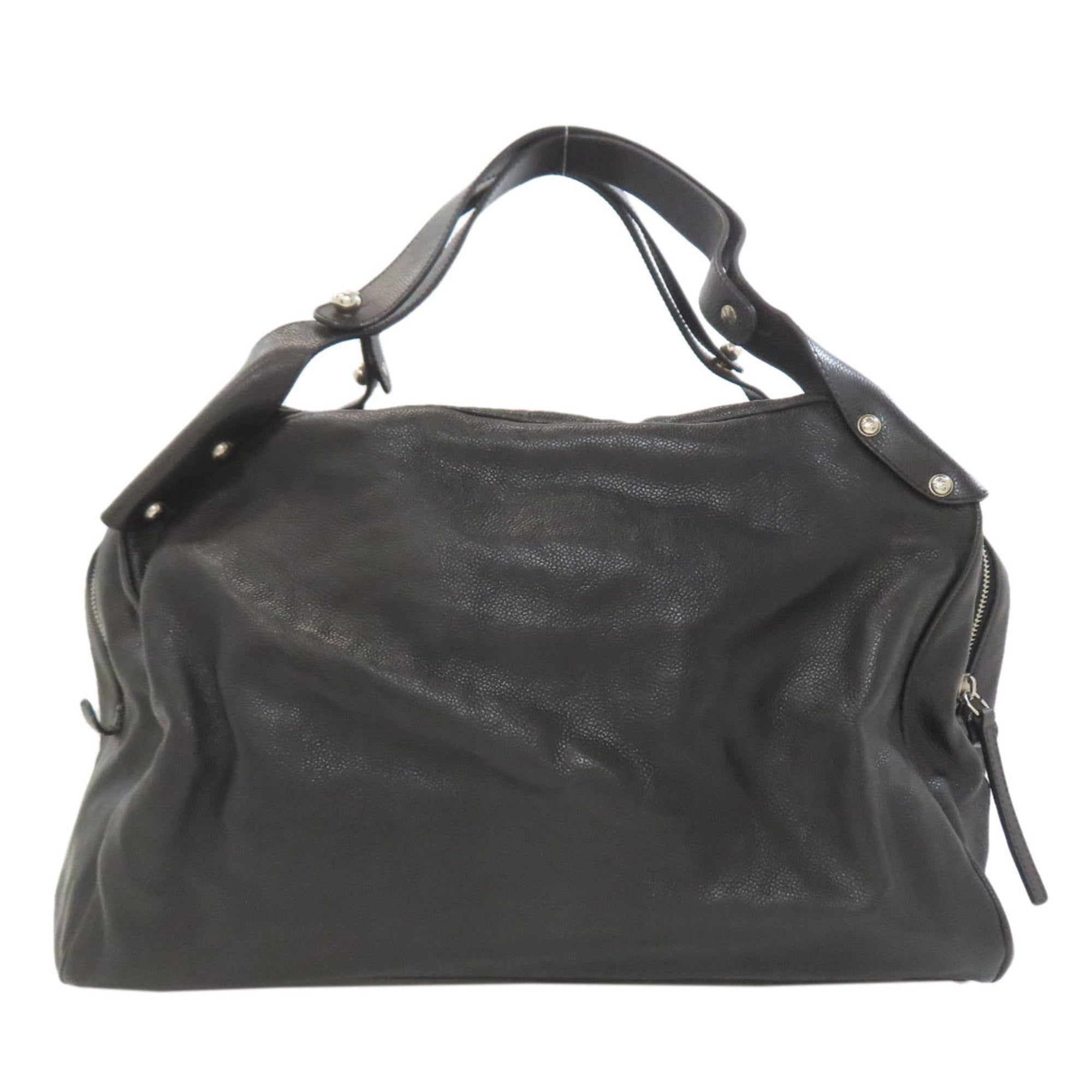 Chanel Black Leather Tote Bag (Pre-Owned)