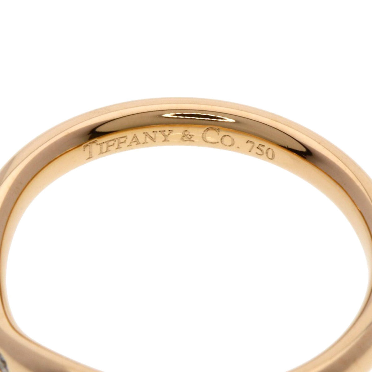 Tiffany Pink Gold (18K) Band Ring (Pre-Owned)