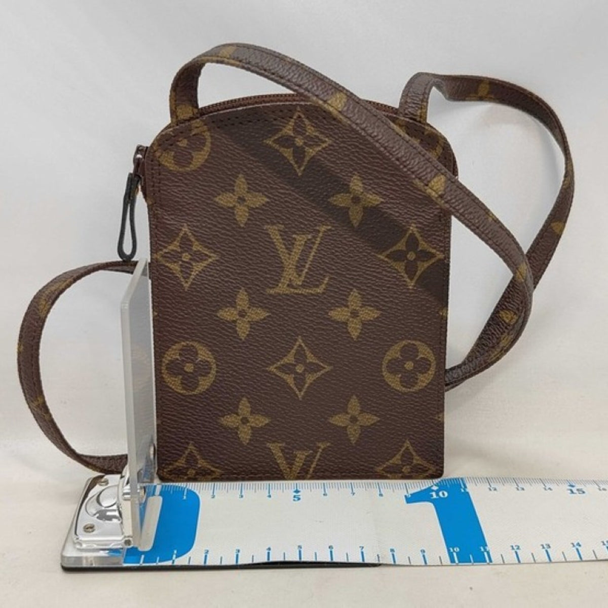 Louis Vuitton Monogram Brown Monogram Pochette Shoulder Bag (Pre-Owned)
