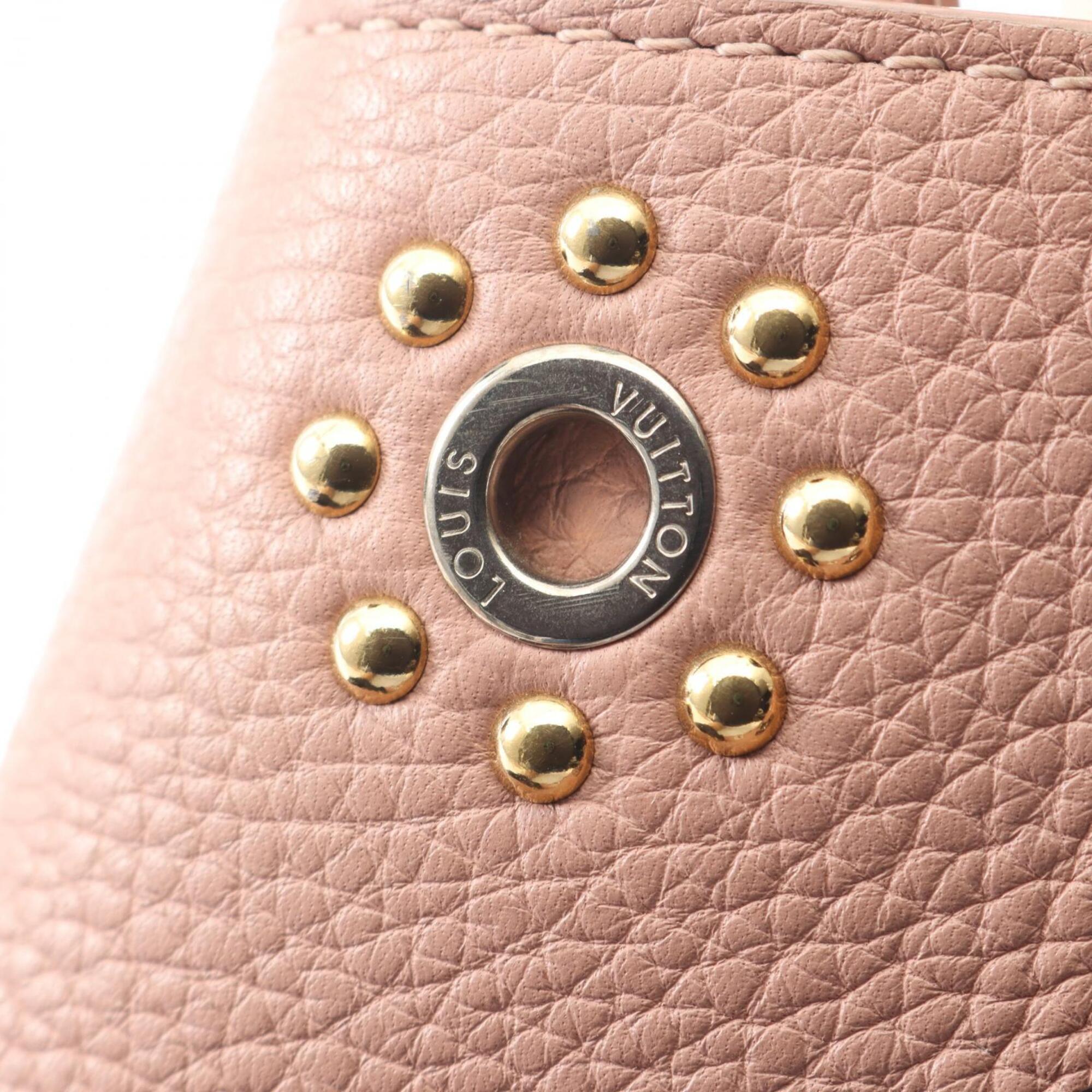 Louis Vuitton Magnolia Pink Leather Handbag (Pre-Owned)