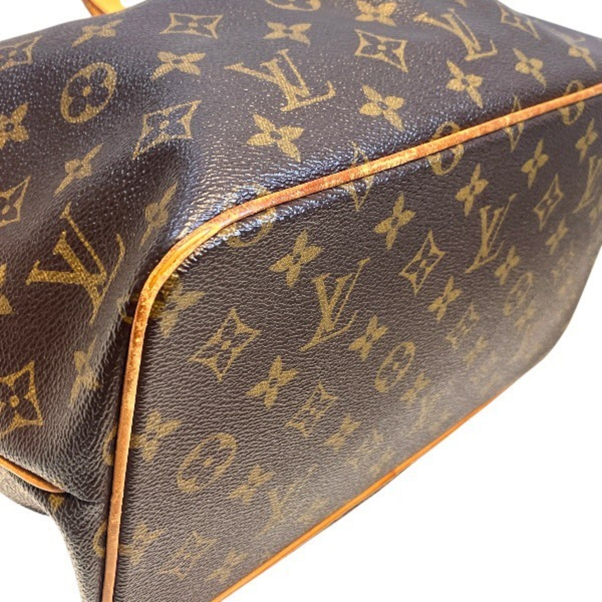 Louis Vuitton Brown Monogram Handbag Shoulder Bag (Pre-Owned)
