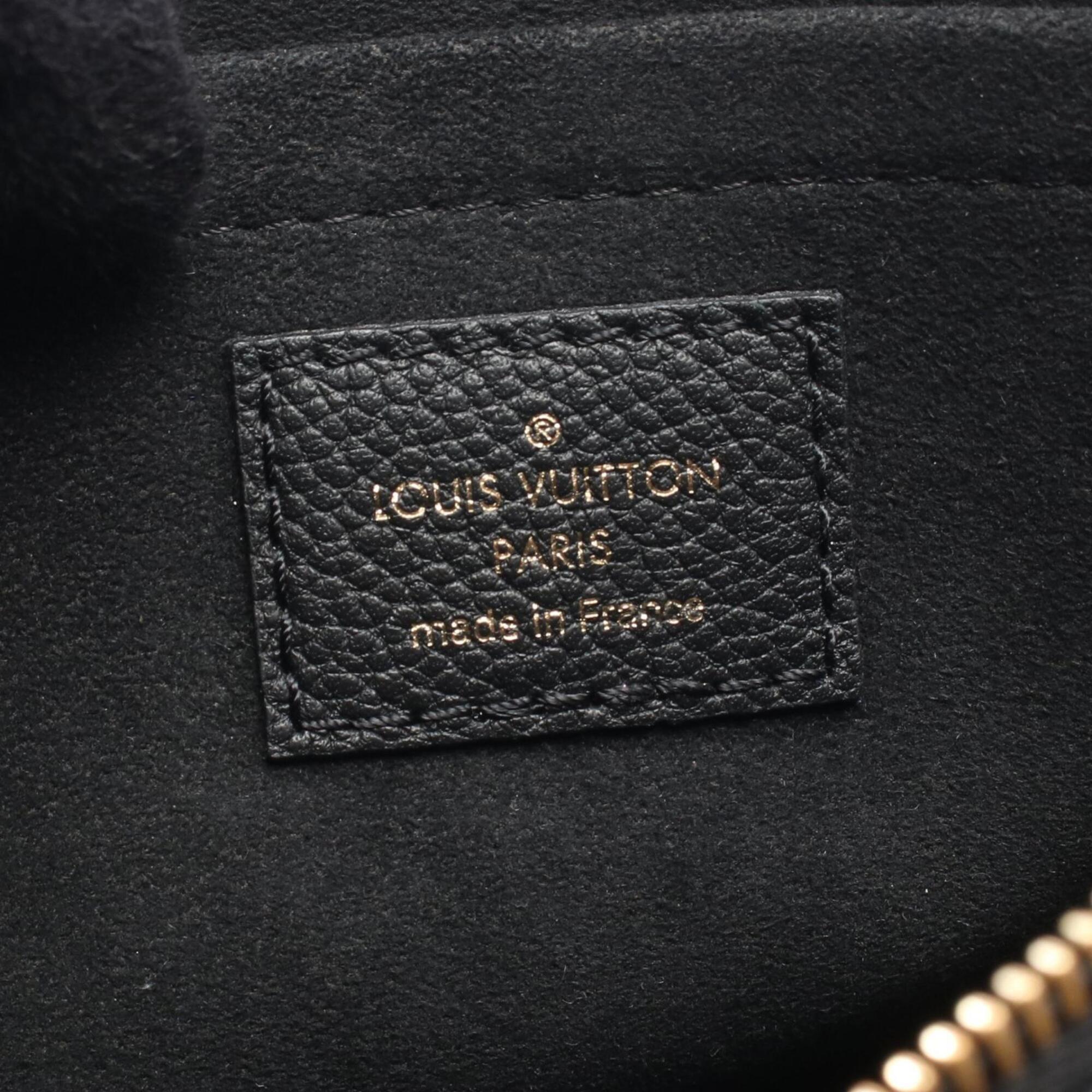 Louis Vuitton Black Noir Monogram Empreinte Handbag Pochette Shoulder Bag (Pre-Owned)