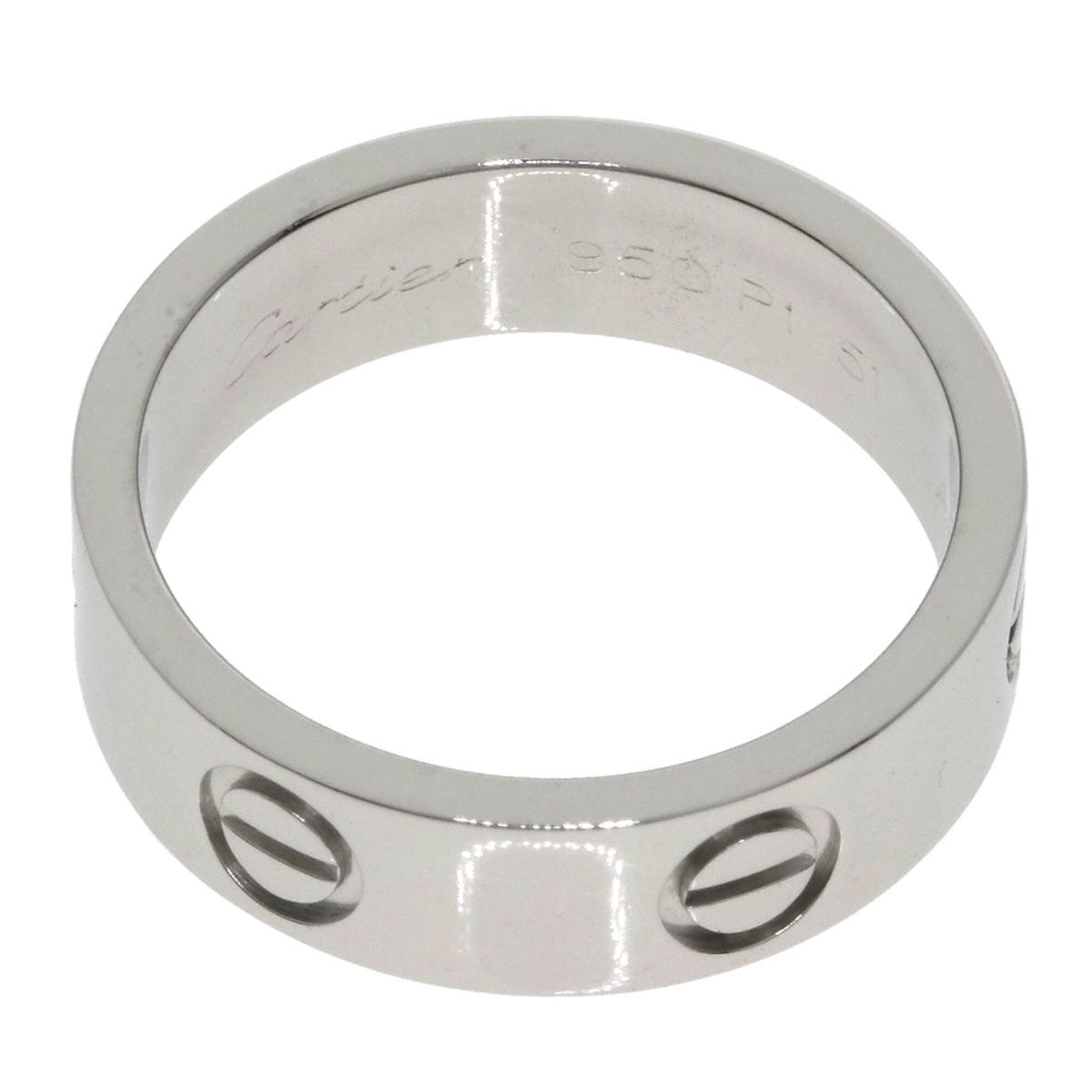 Cartier Platinum 950 Band Ring (Pre-Owned)
