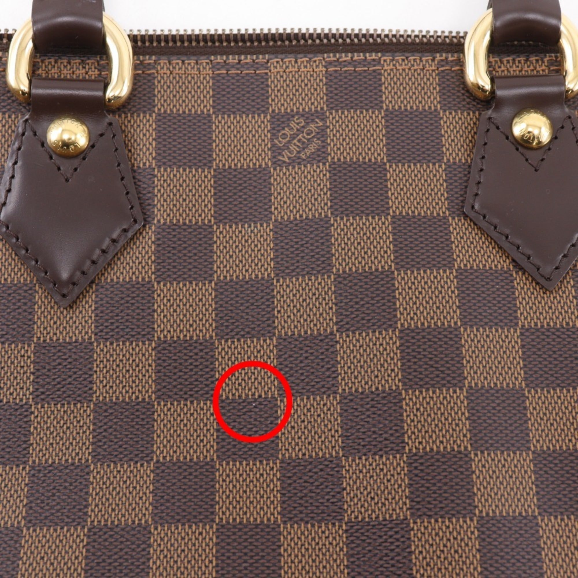 Louis Vuitton Brown Damier Canvas Tote Bag (Pre-Owned)