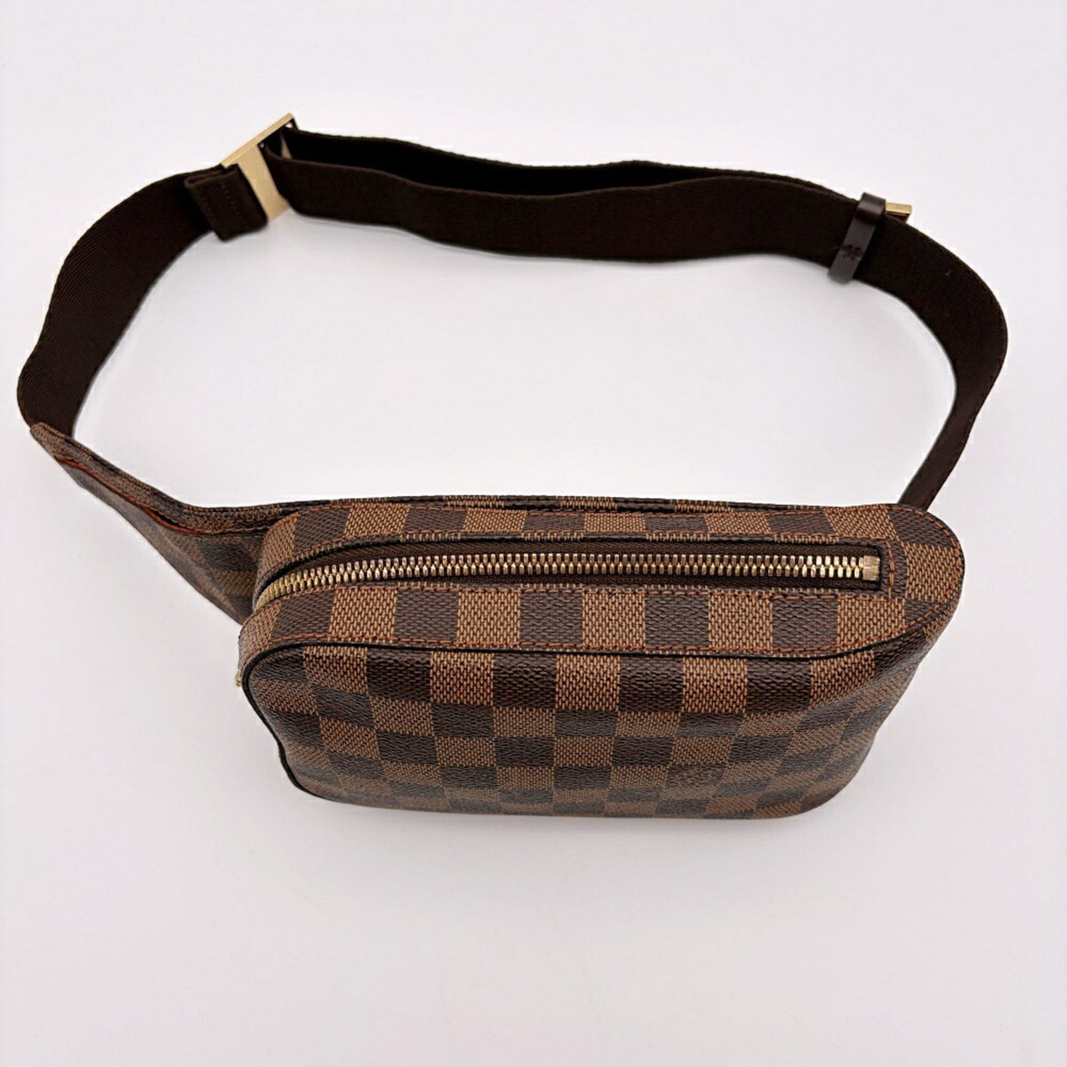 Louis Vuitton Damier Ebene Damier Canvas Sling Bag (Pre-Owned)