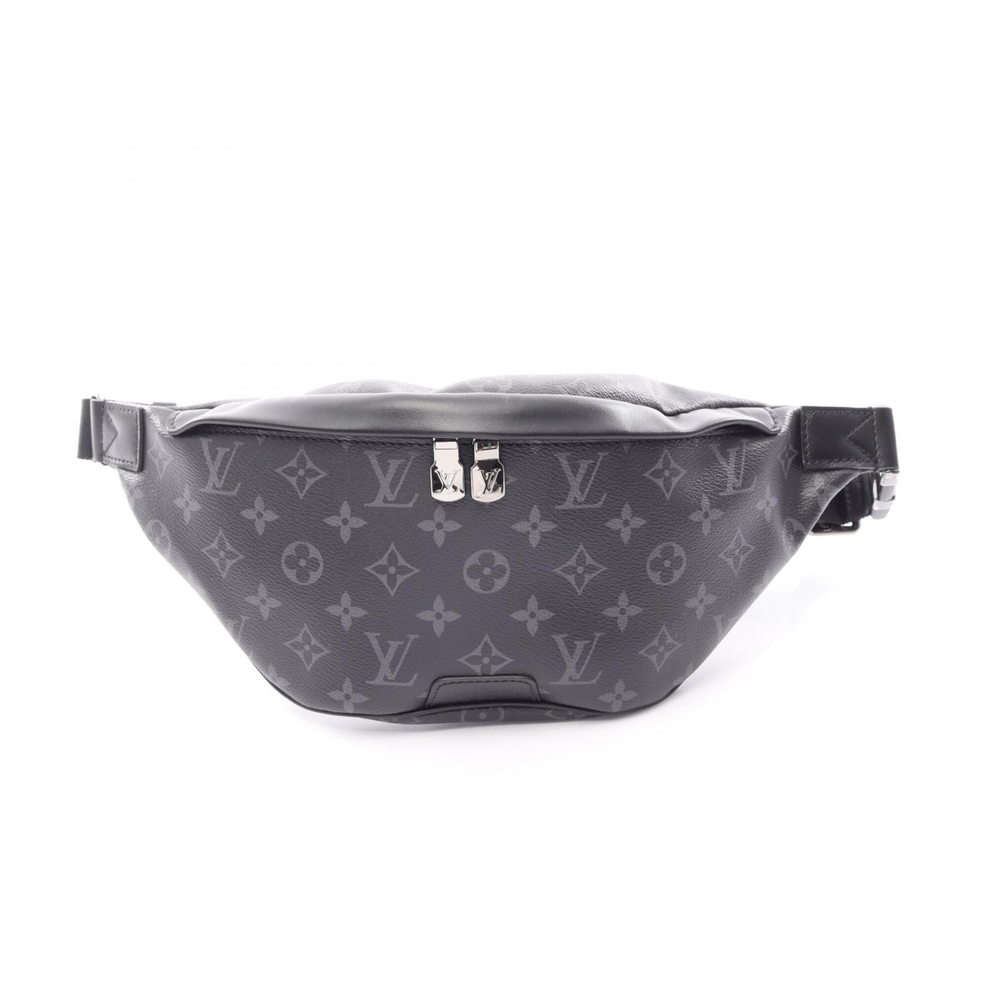 Louis Vuitton Black Monogram Eclipse Coated Canvas Leather Fanny Pack Sling Bag (Pre-Owned)