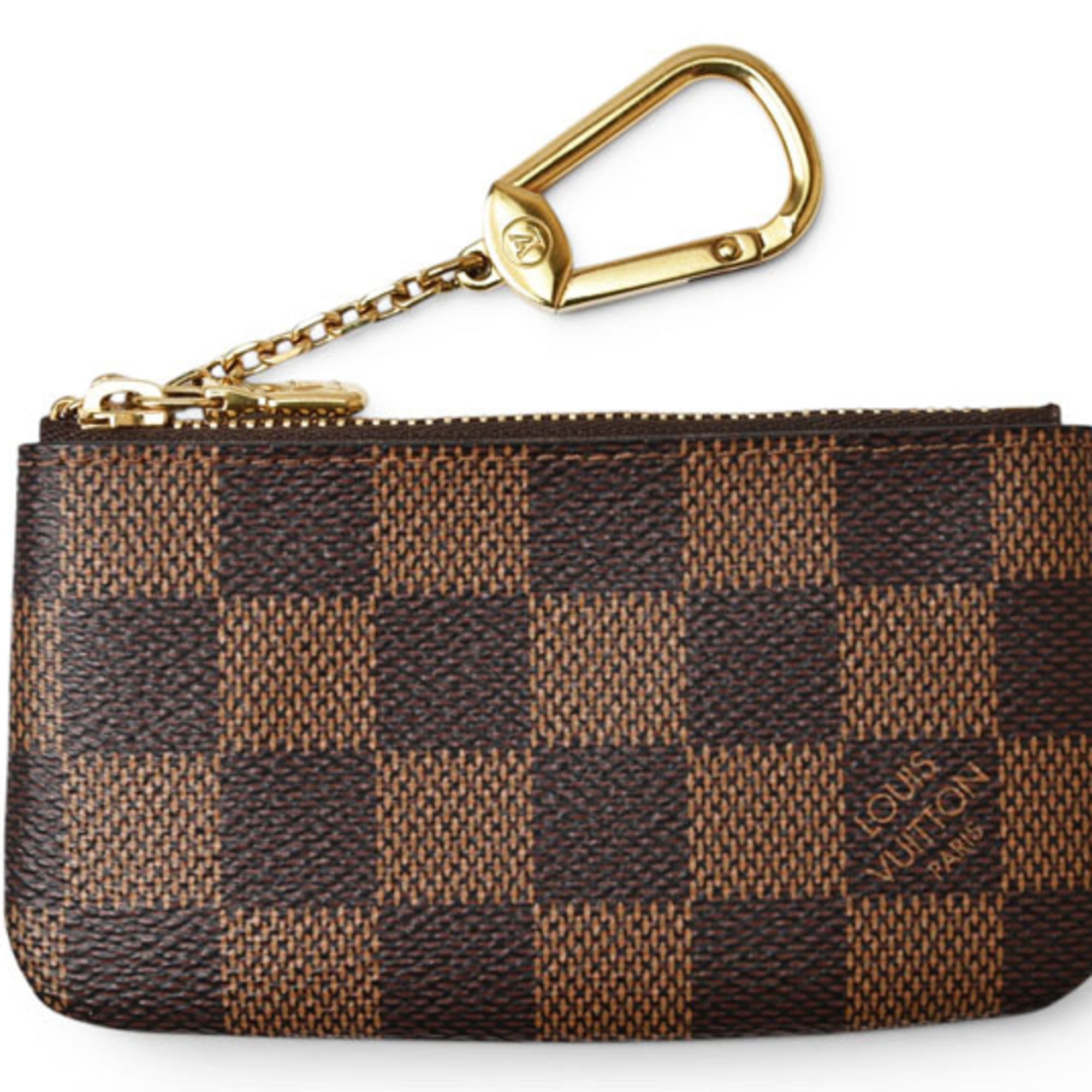 Louis Vuitton Damier Brown Damier Canvas Coin Purse/Coin Case (Pre-Owned)