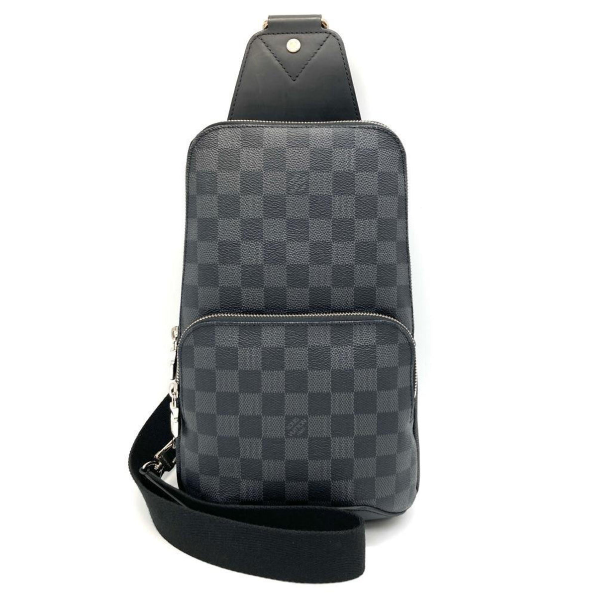 Louis Vuitton Black Damier Graphite Sling Bag (Pre-Owned)
