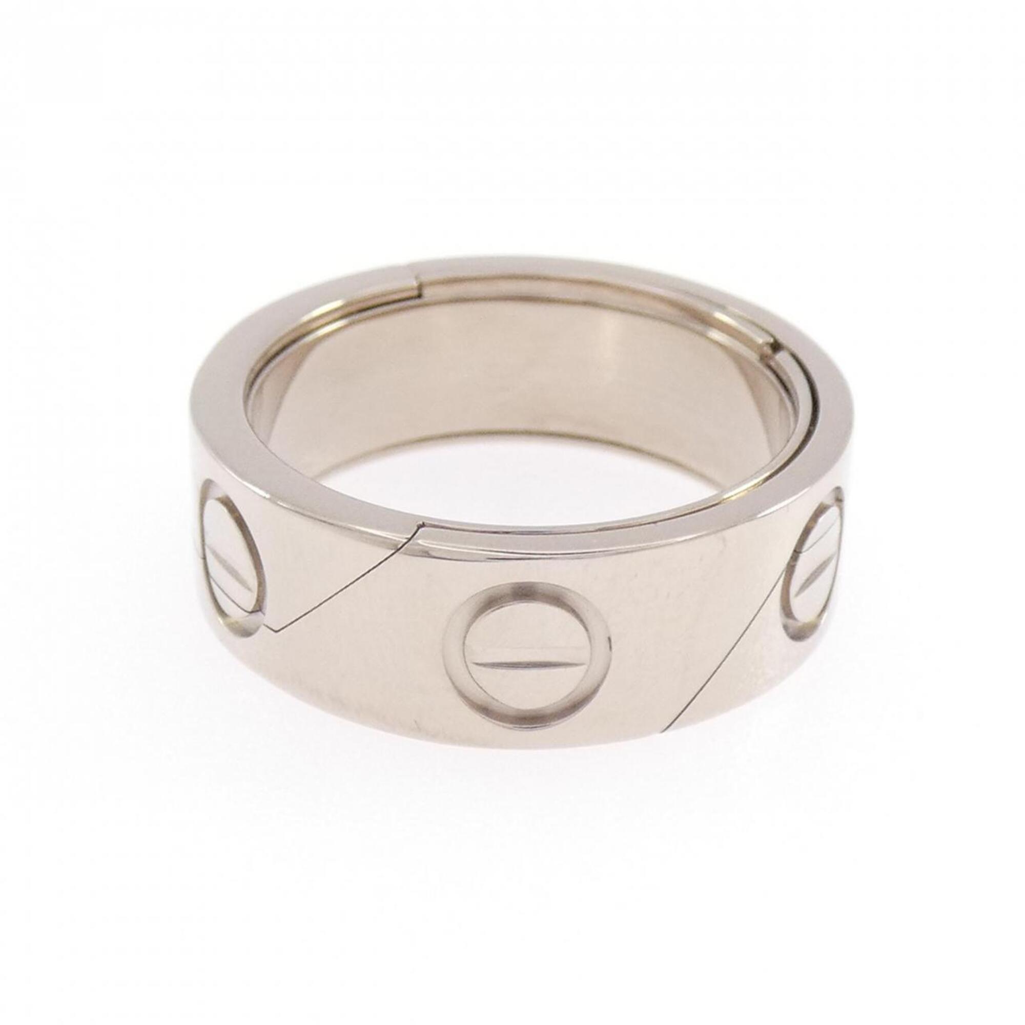 Cartier White Gold White Gold (18K) Band Ring (Pre-Owned)