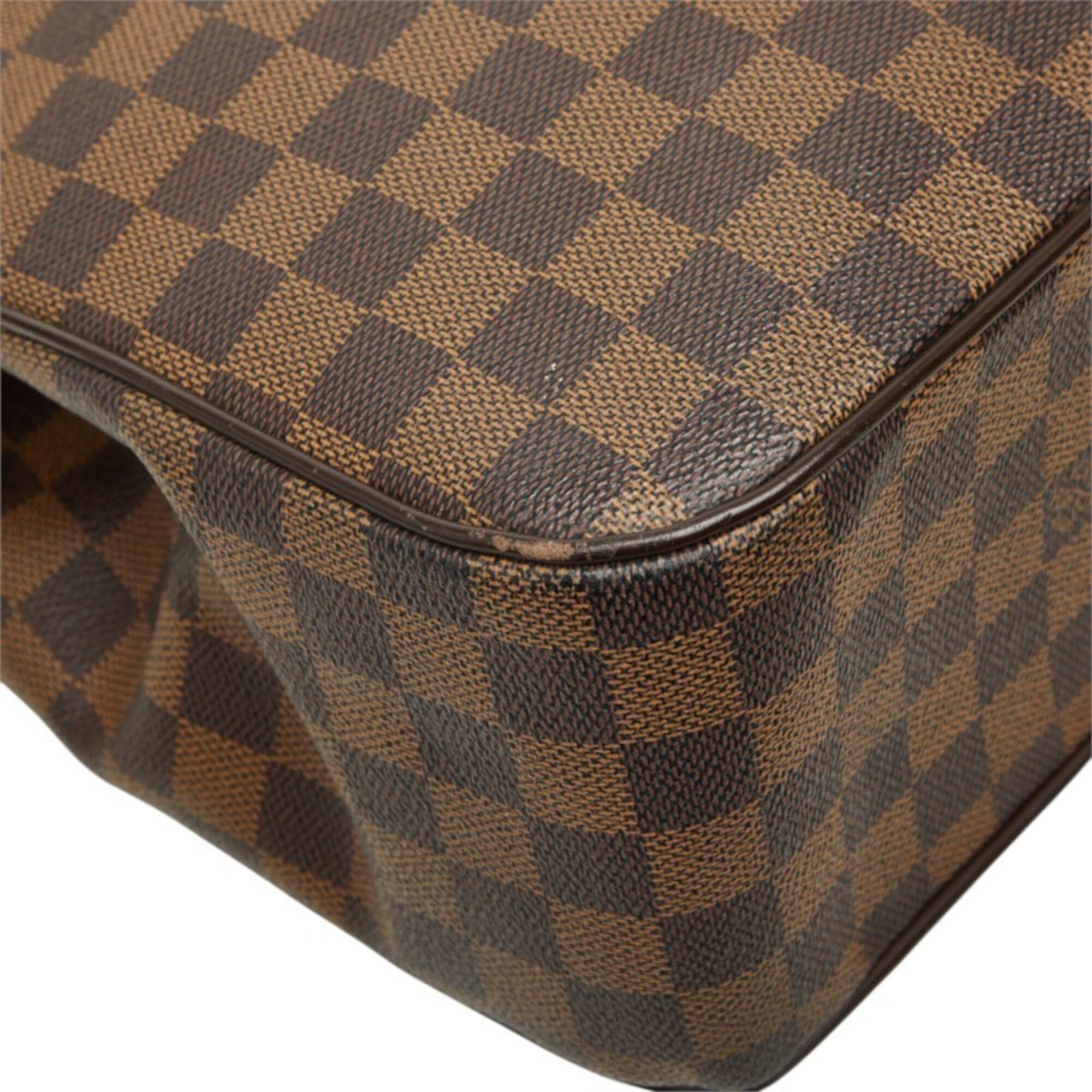 Louis Vuitton Brown Pvc Leather Shoulder Bag Tote Bag (Pre-Owned)