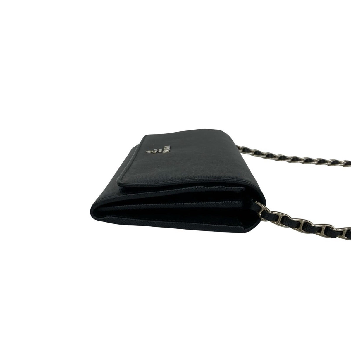 Prada Black Leather Shoulder Bag (Pre-Owned)