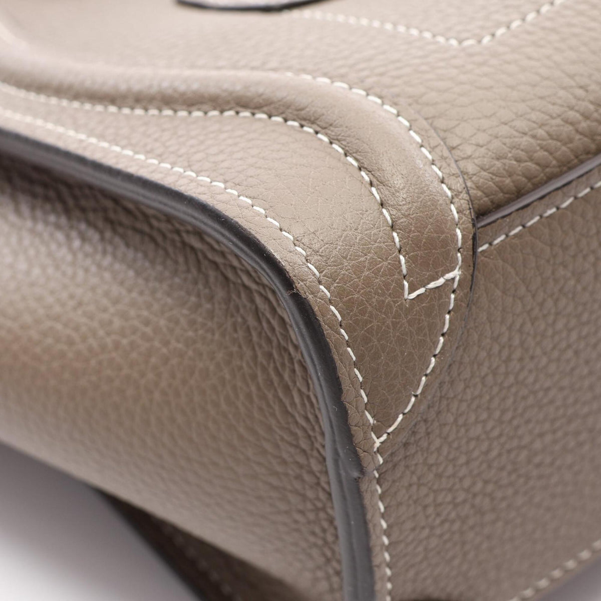 Celine Gray Leather Handbag (Pre-Owned)