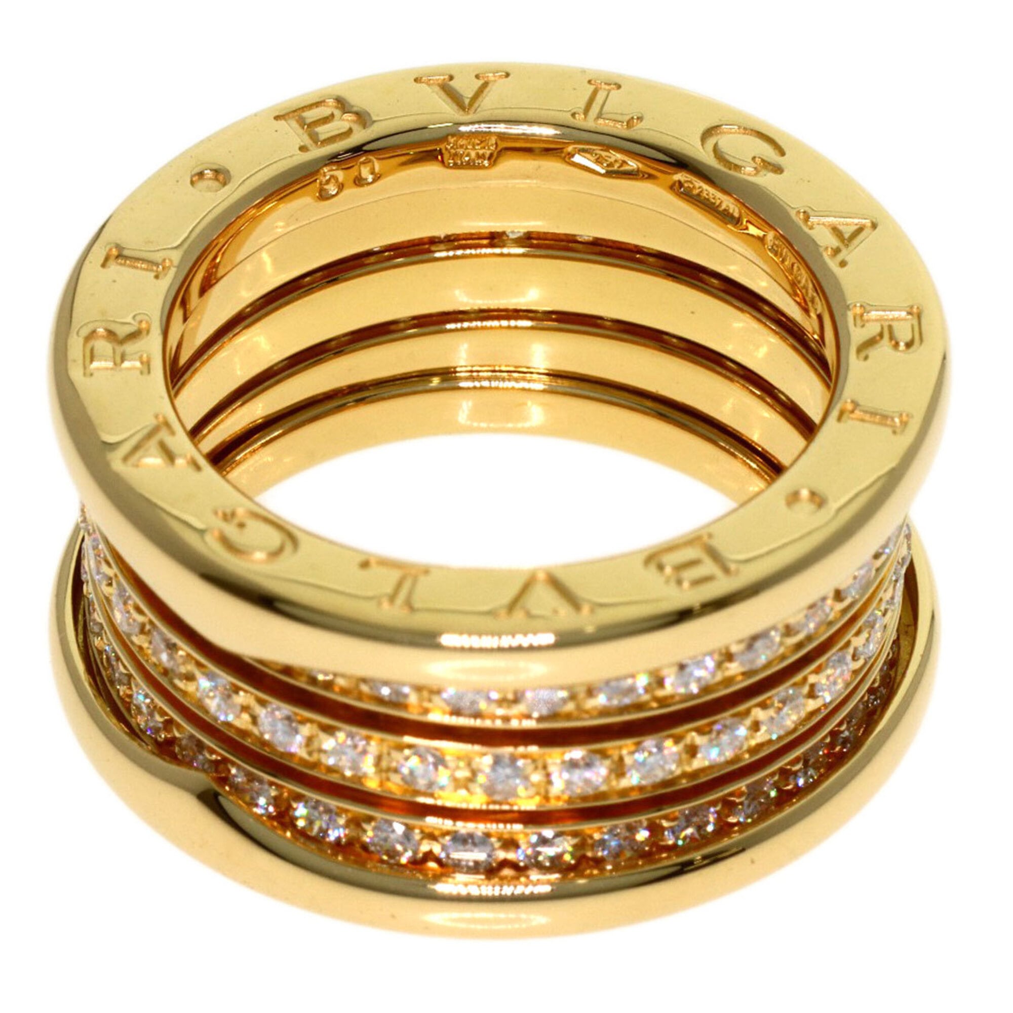 Bvlgari B.Zero1 Yellow Gold (18K) Band Ring (Pre-Owned)