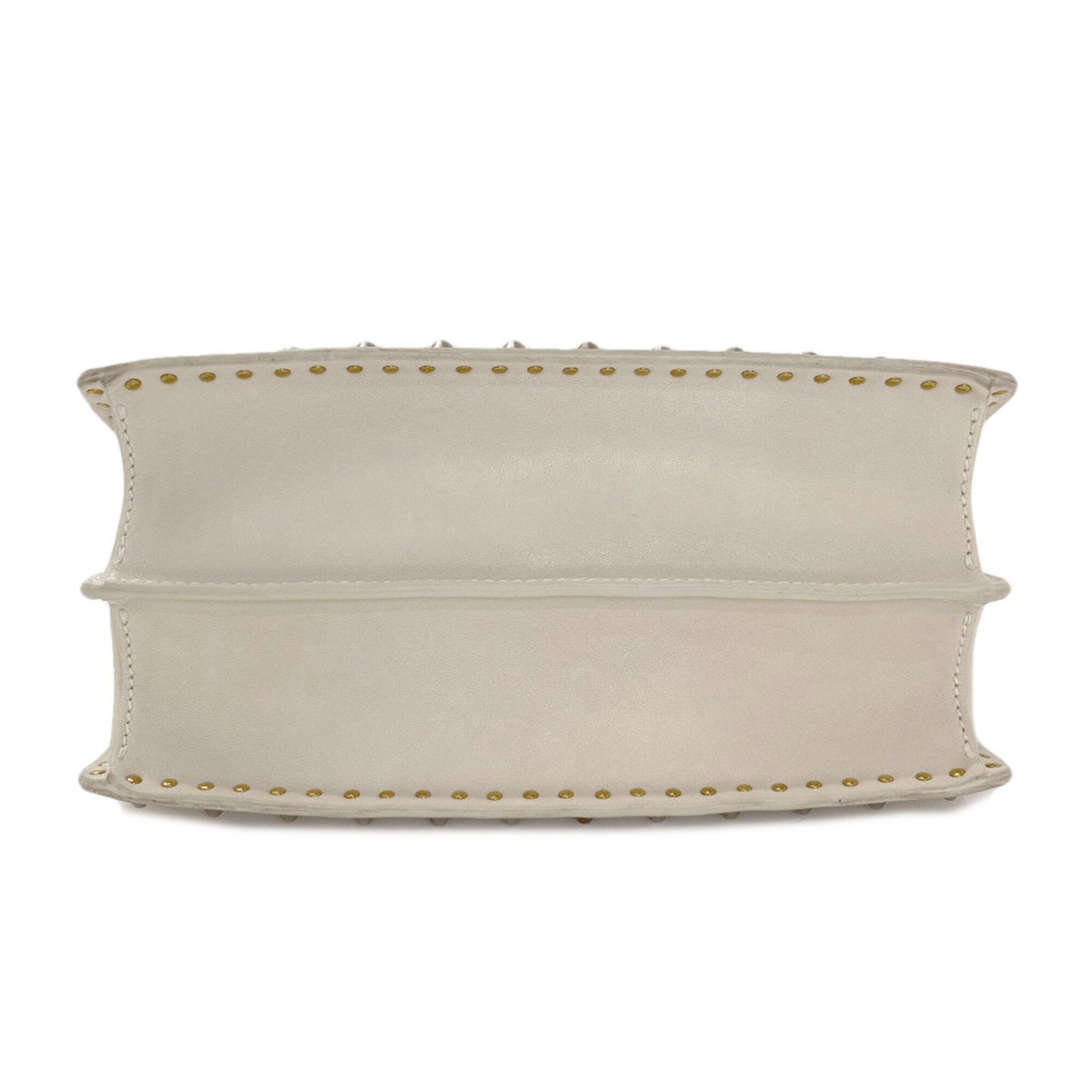 Miu Miu White Leather Handbag (Pre-Owned)