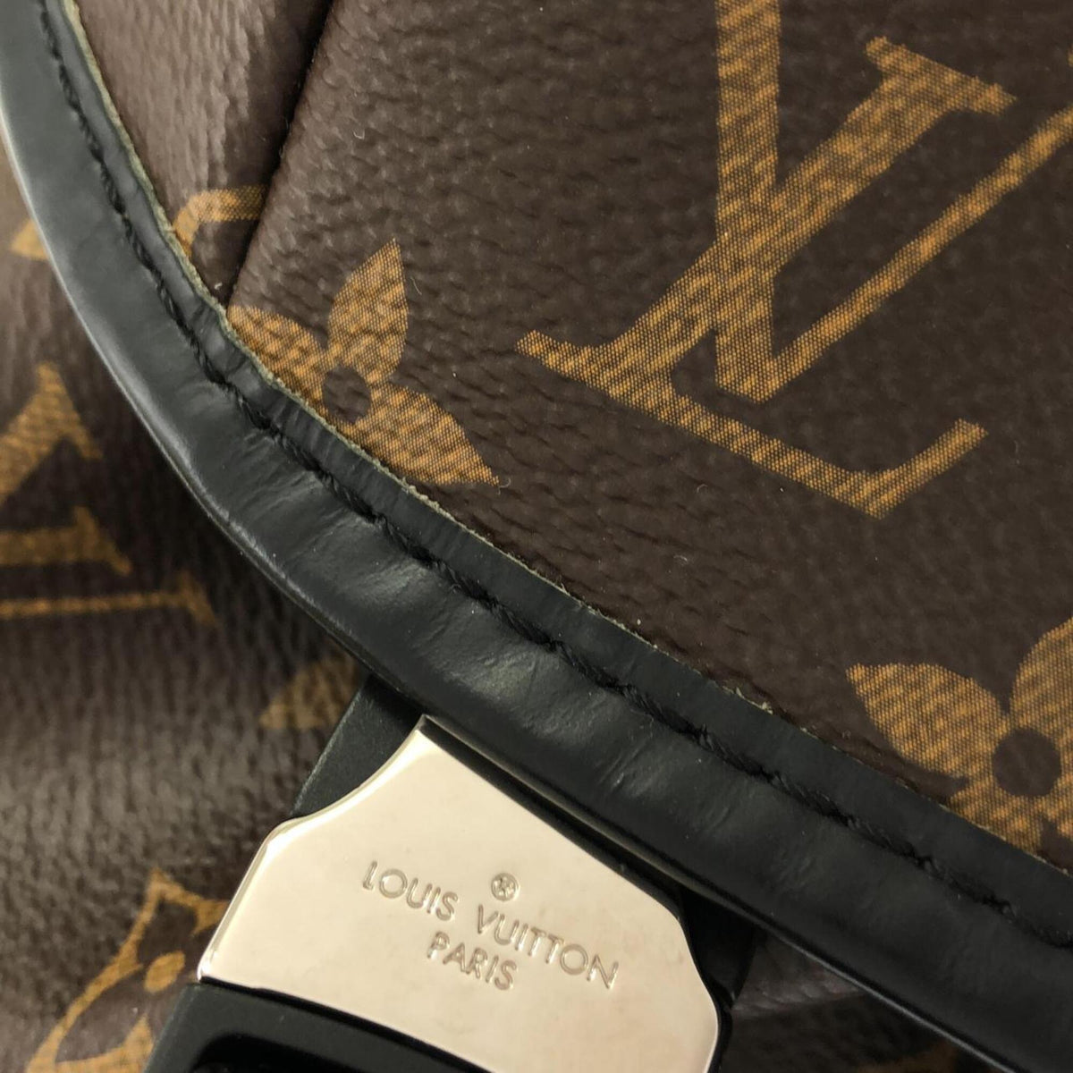Louis Vuitton Marron Coated Canvas Backpack (Pre-Owned)