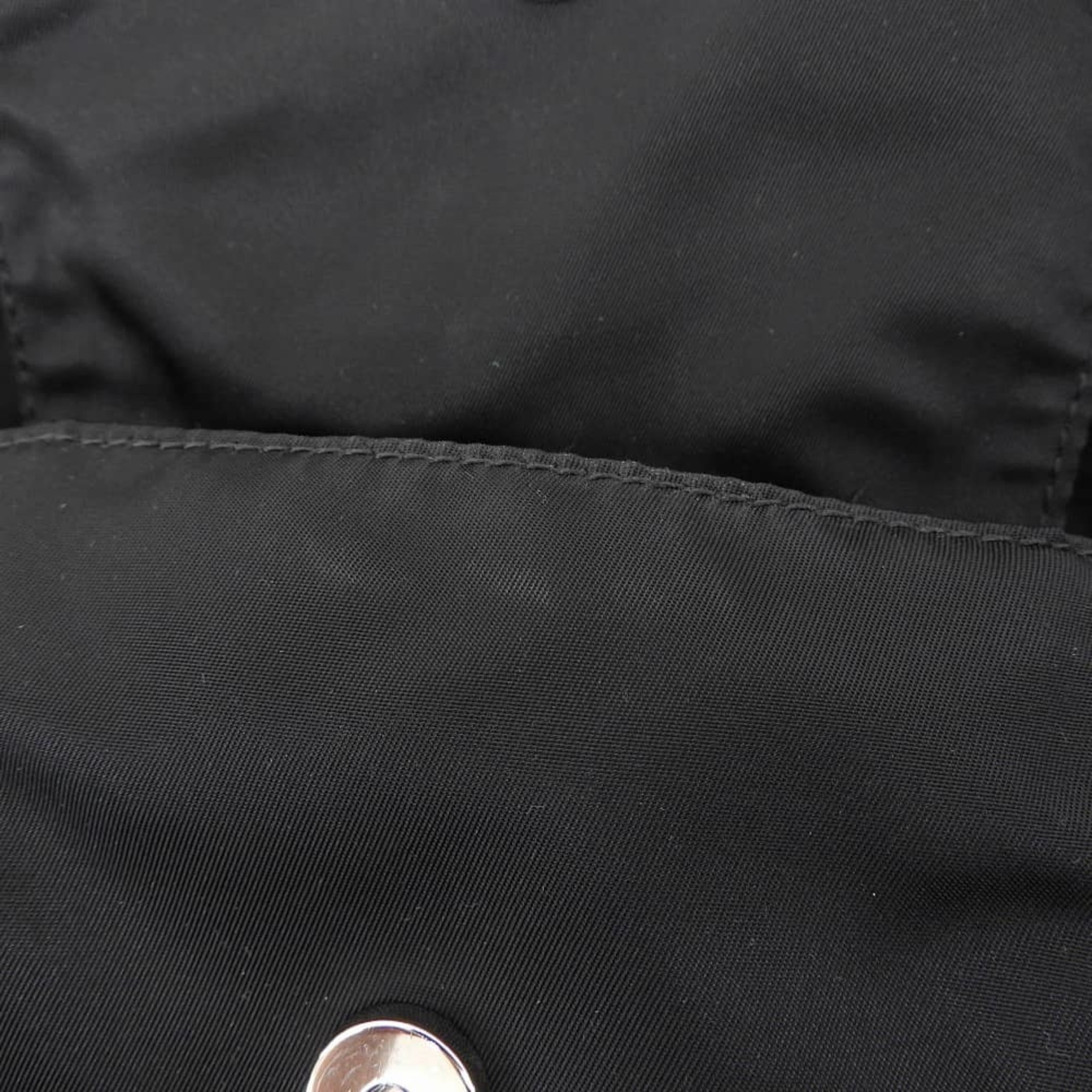 Prada Black Nylon Backpack (Pre-Owned)