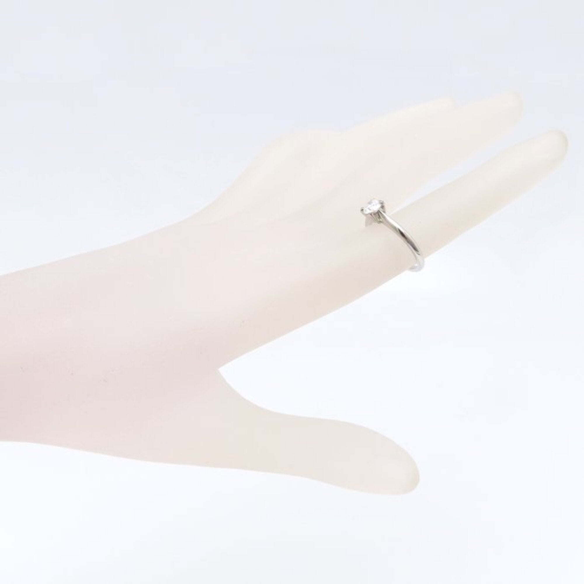 Harry Winston Platinum Platinum 950 Band Ring (Pre-Owned)